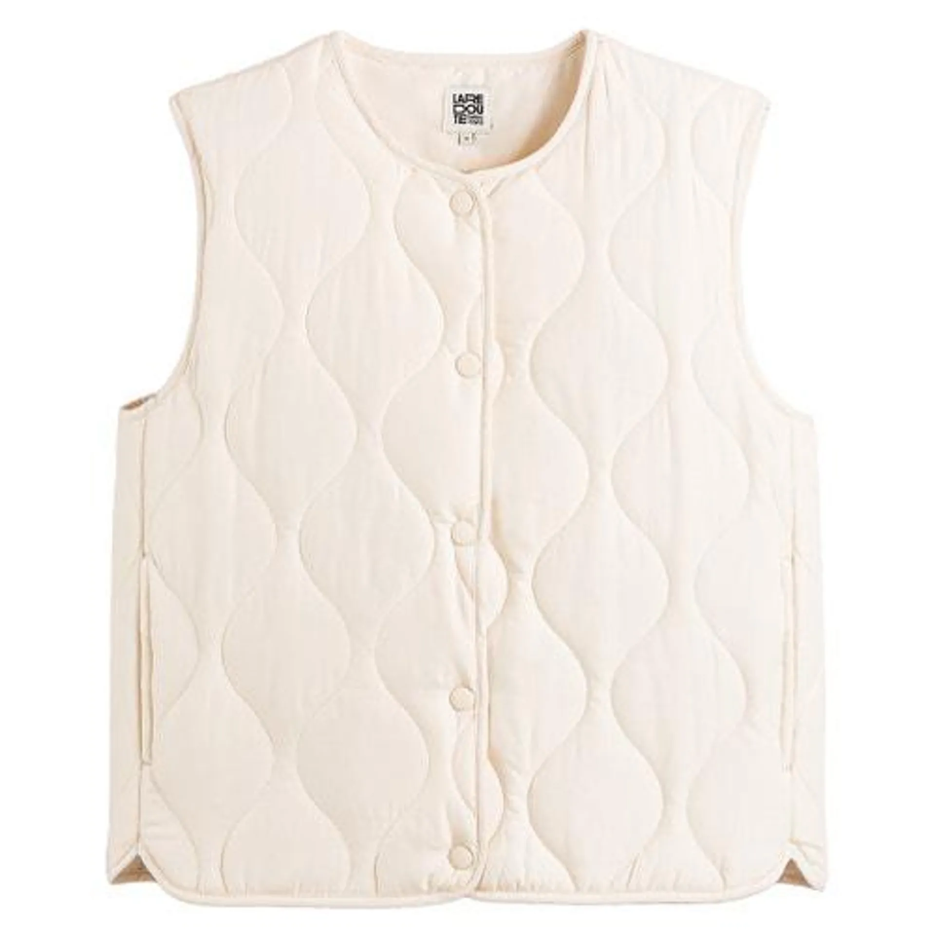 Press-Stud Padded Gilet