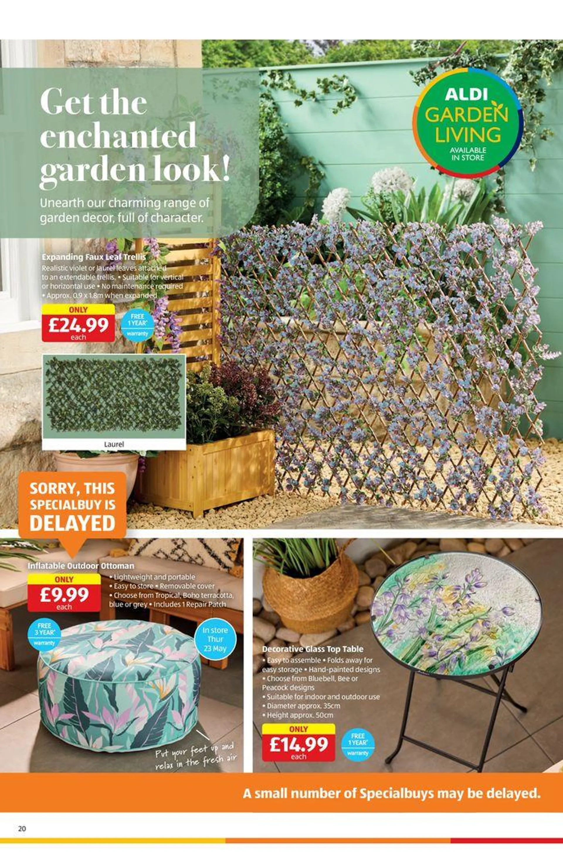 Aldi SpecialBuys UK from 23 May to 26 May 2024 - Catalogue Page 20