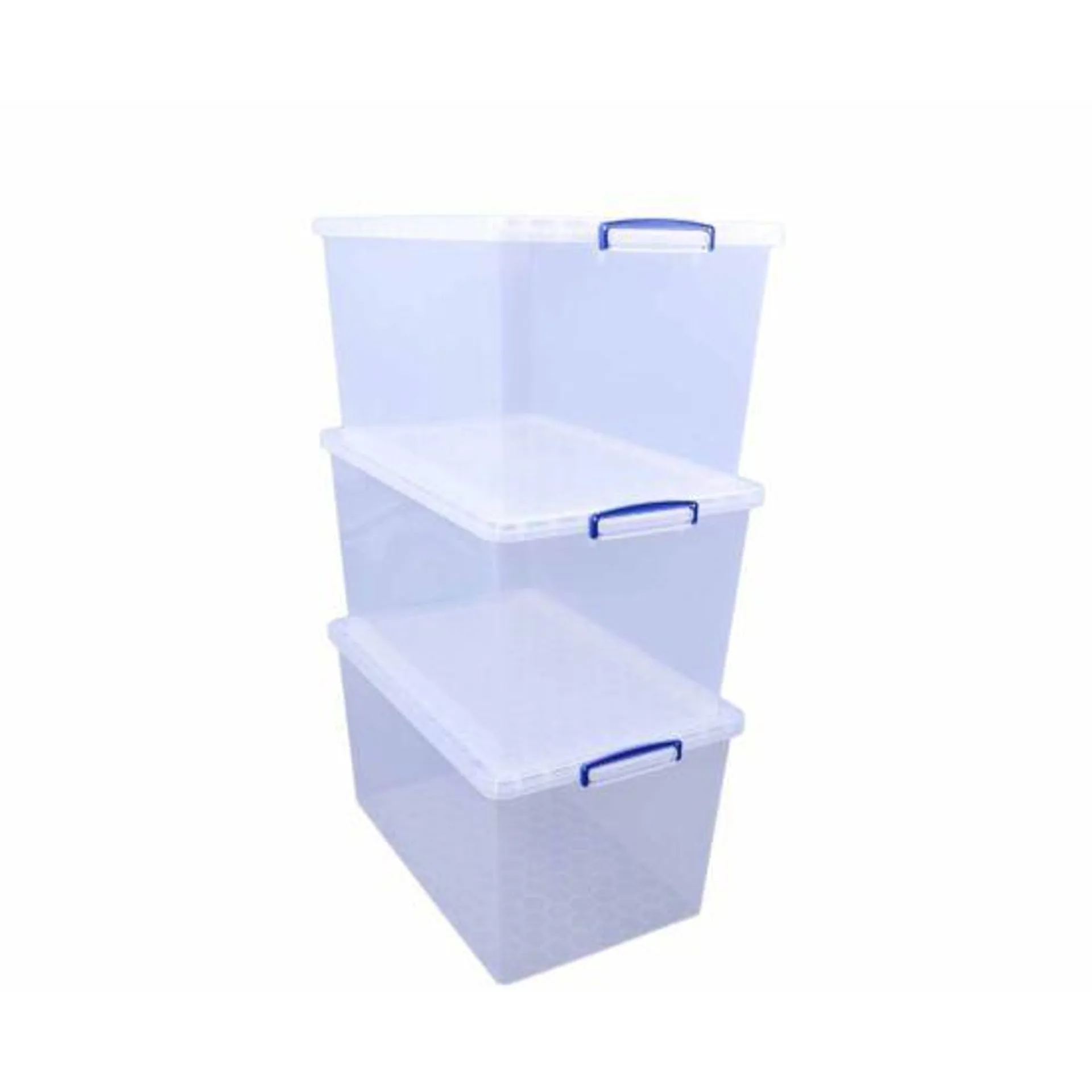 Really Useful Nestable Storage Box 83 Litre Pack of 3