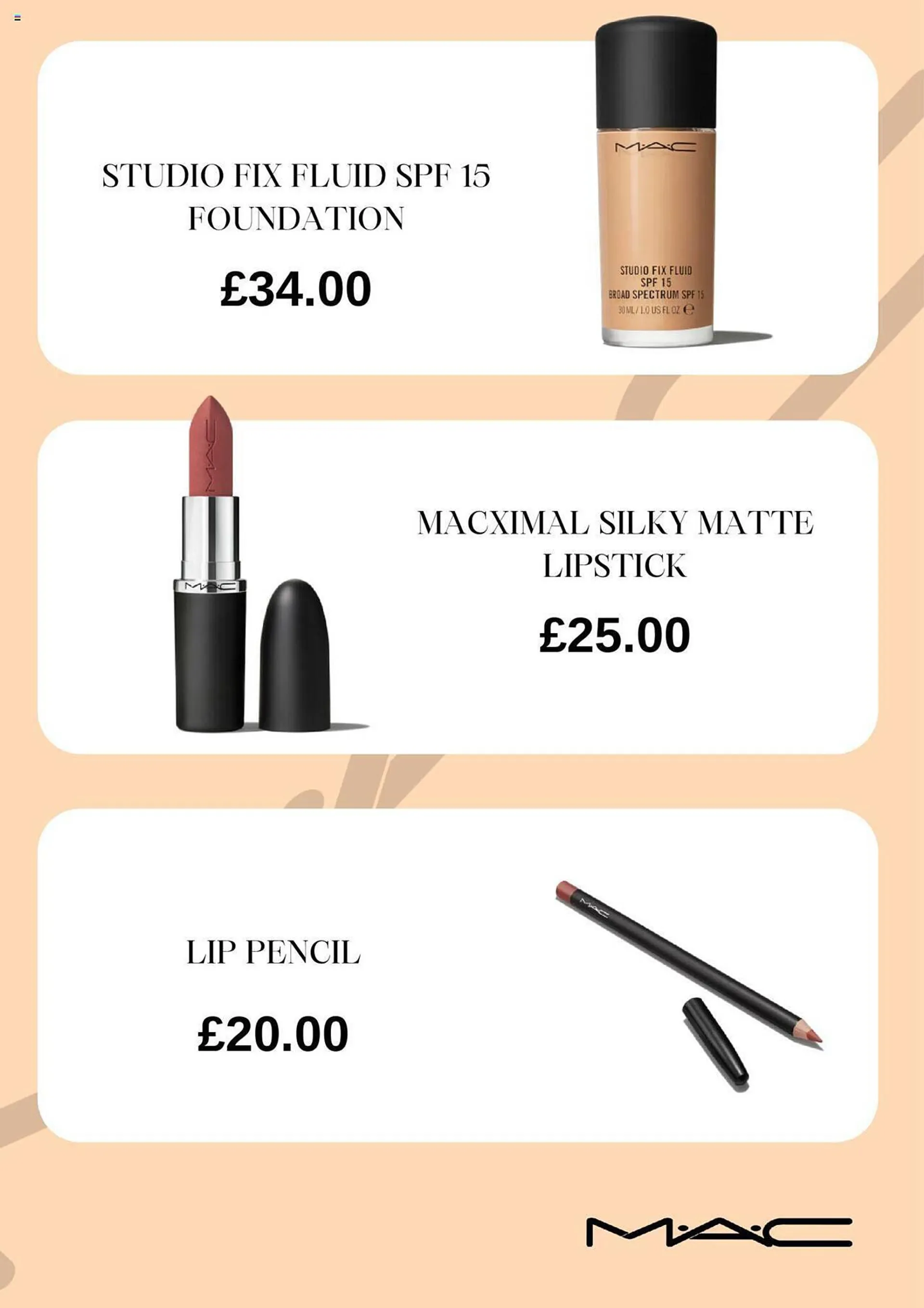 MAC Cosmetics leaflet from 24 March to 24 April 2024 - Catalogue Page 2