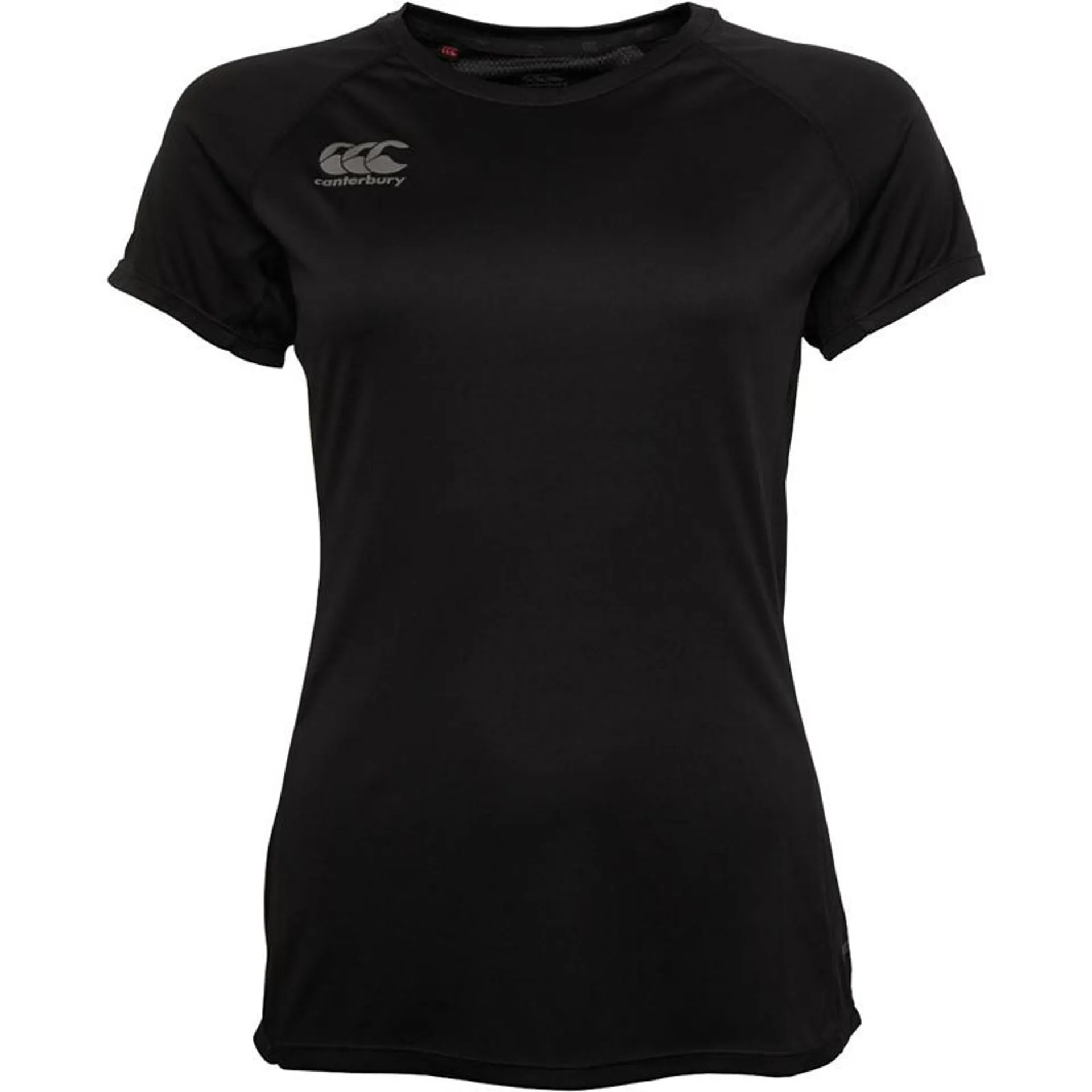 Canterbury Womens Vapodri Superlight Training Top Black/​Grey