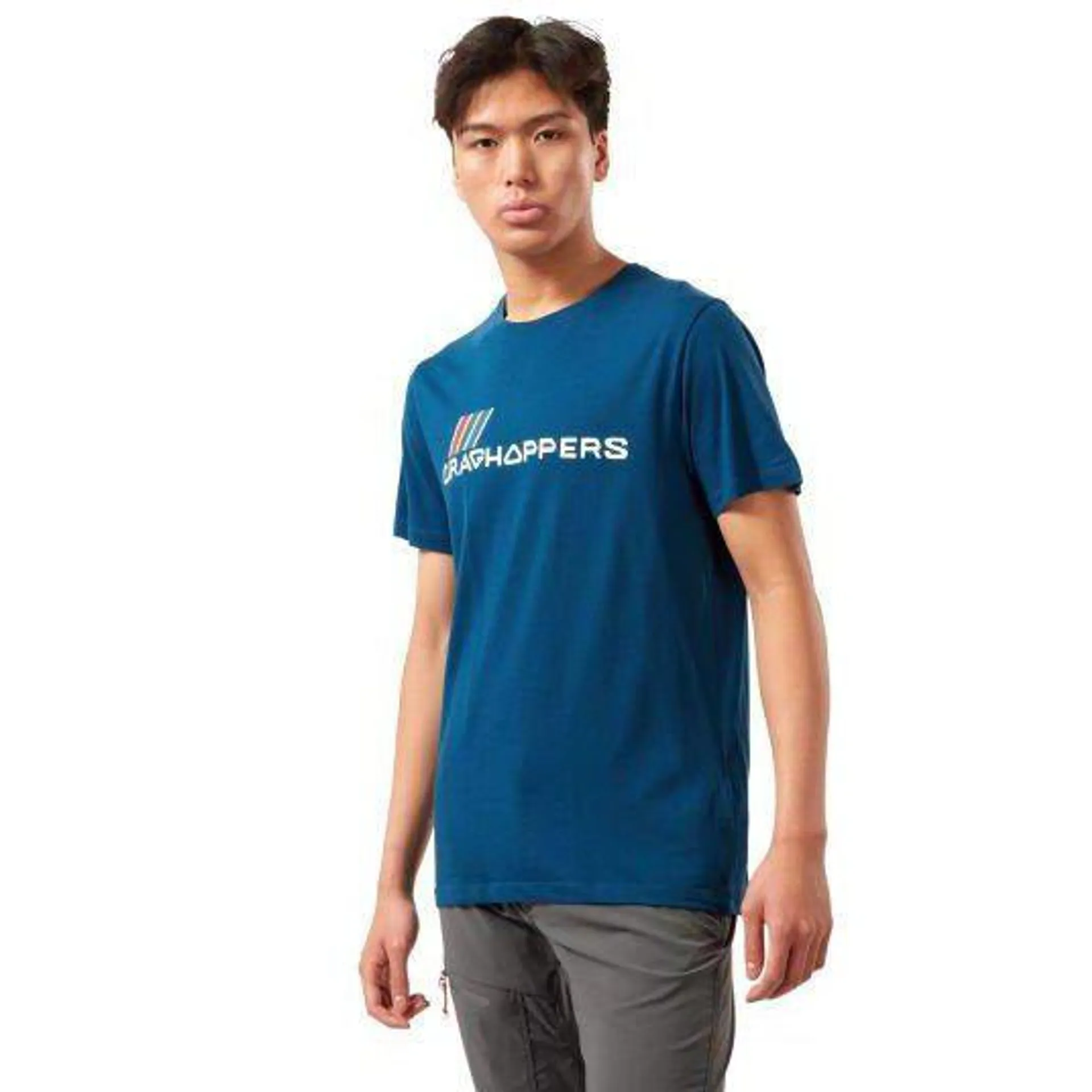 Craghoppers Mightie Short Sleeved T-Shirt - Poseidon Blue Brand Carrier