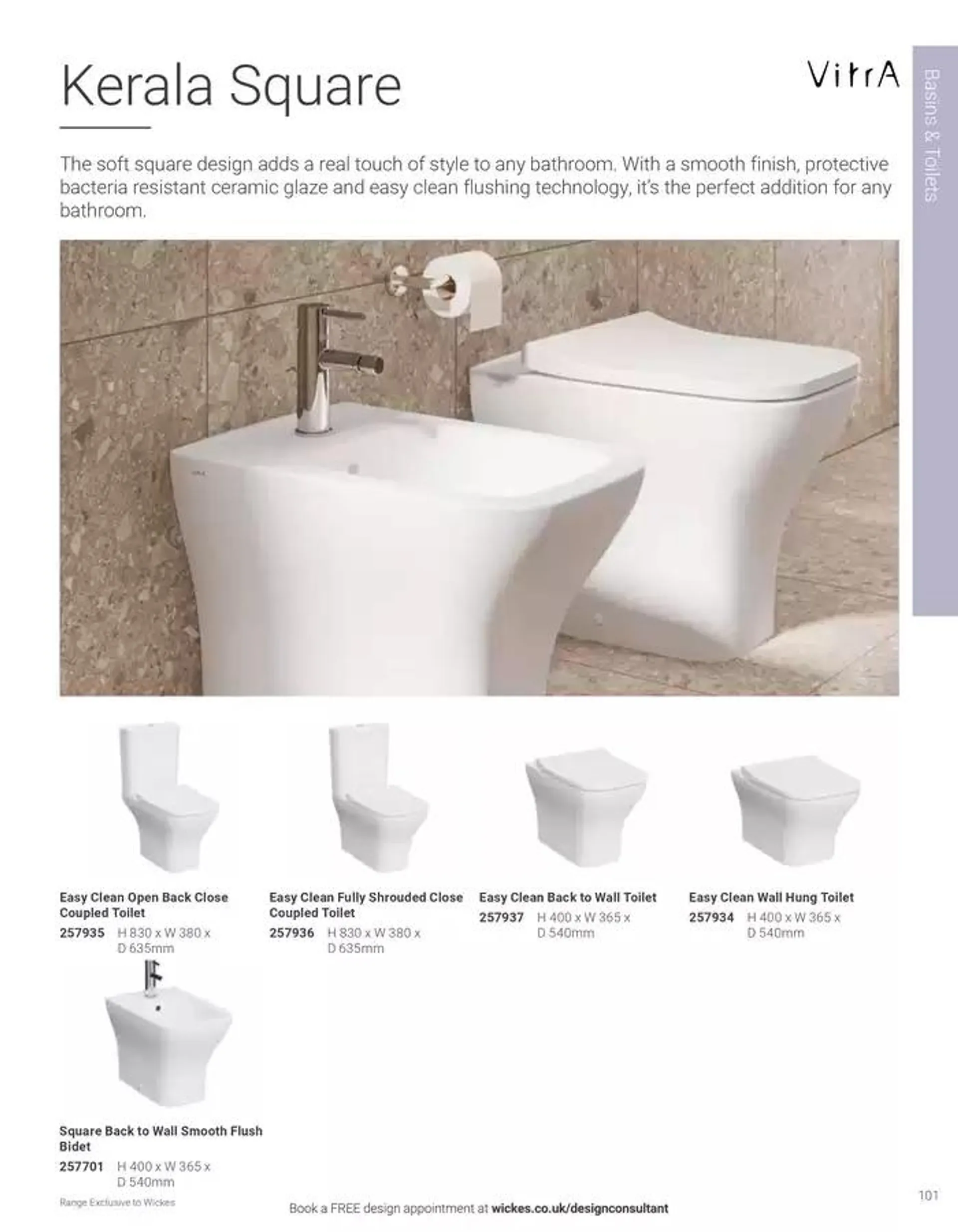 Wickes Bespoke Bathrooms brochure from 5 November to 31 December 2024 - Catalogue Page 101