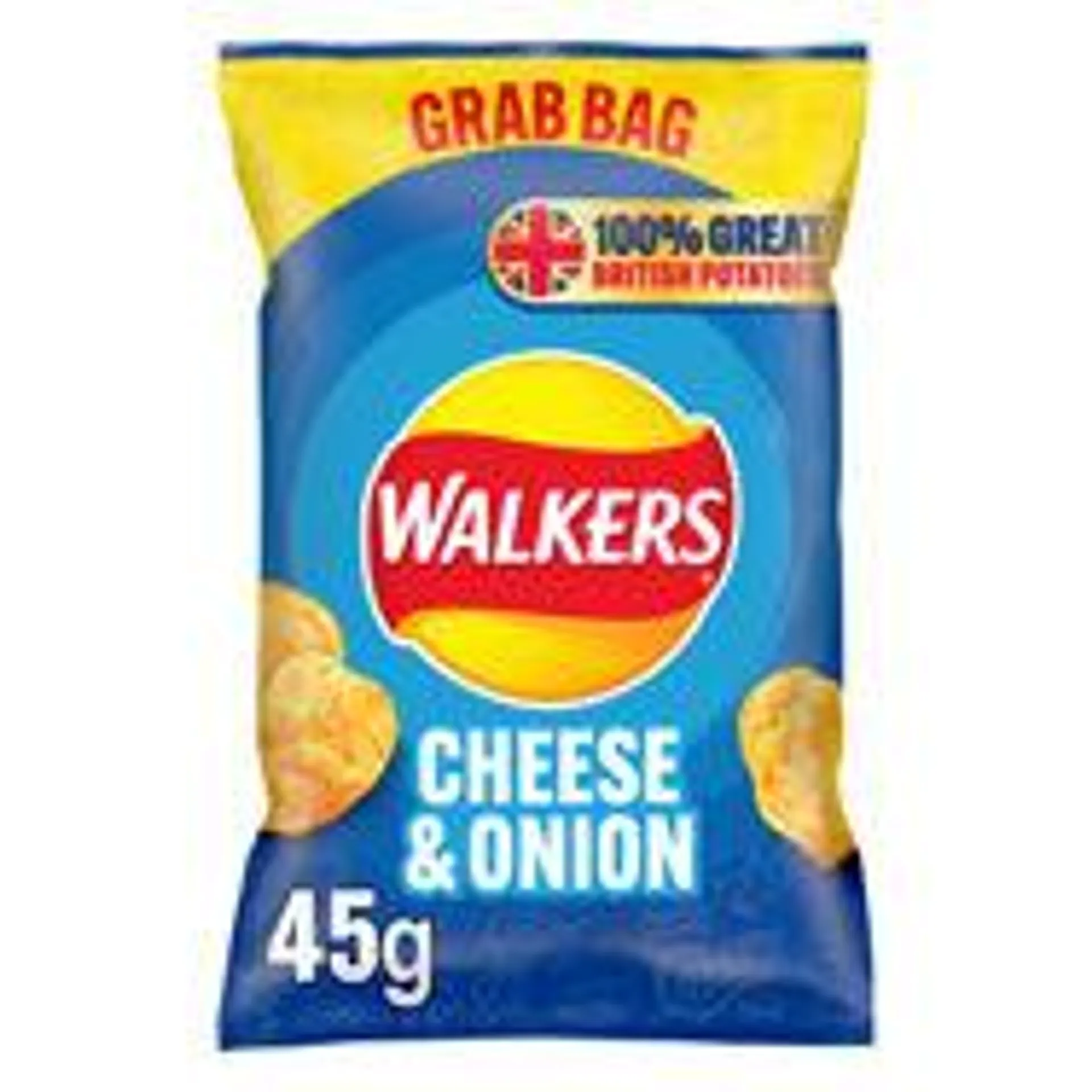 Walkers Cheese & Onion Crisps