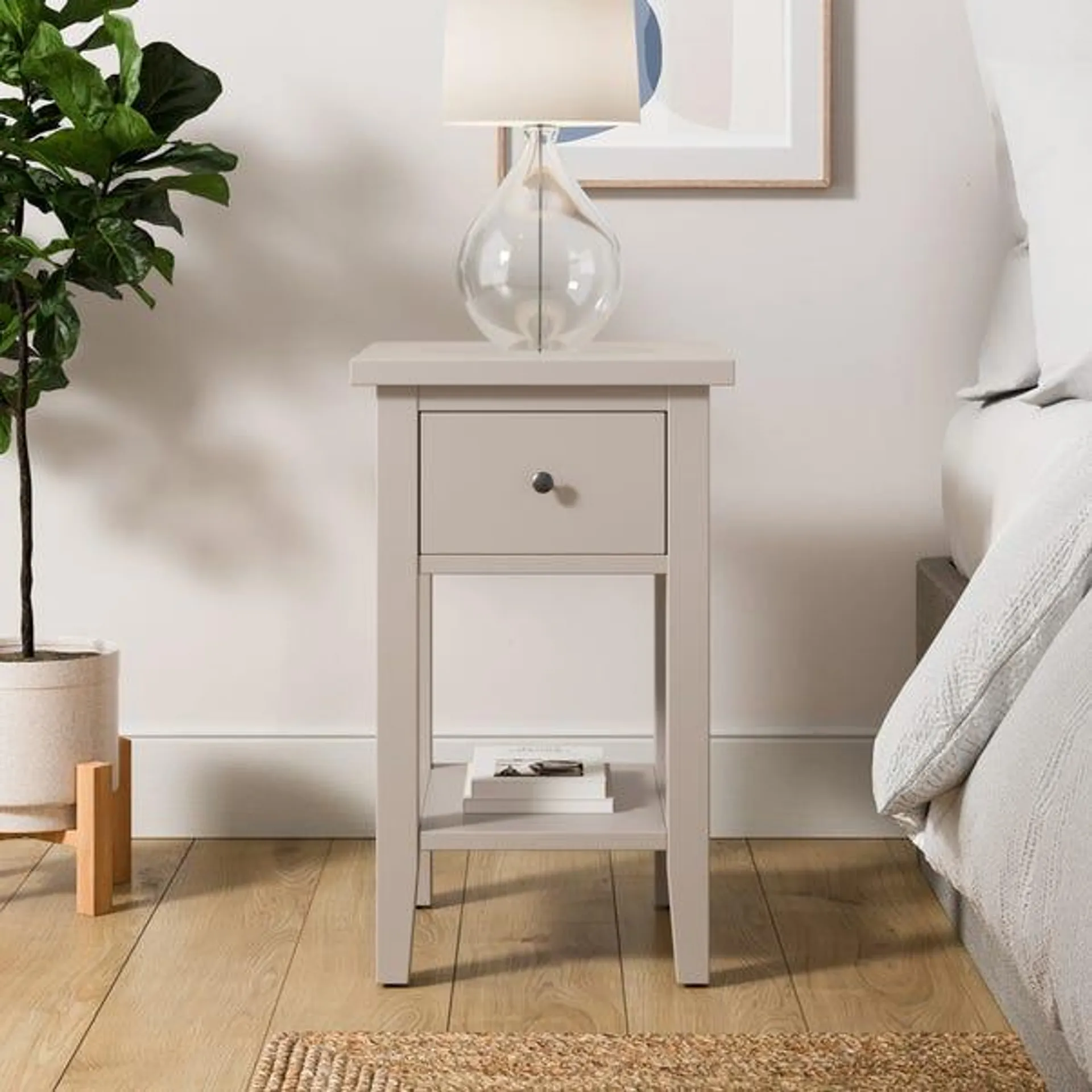 Lynton 1 Drawer Small Bedside Table