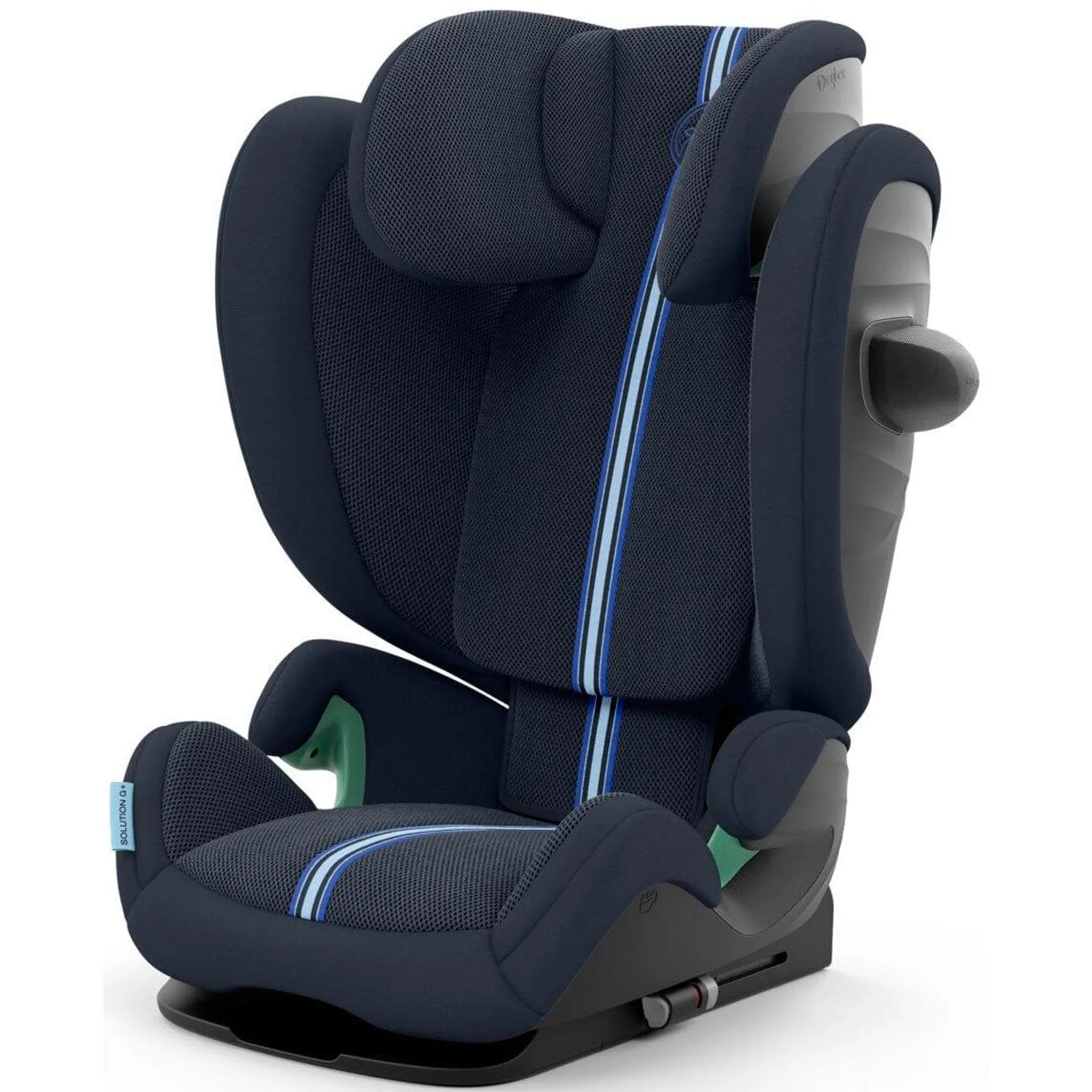 Cybex Solution G i-Fix Plus Highback Booster Car Seat in Ocean Blue