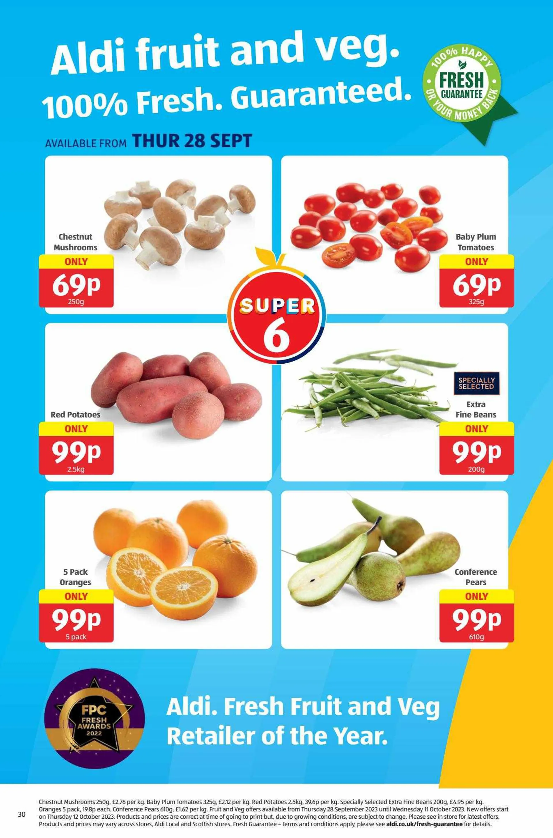 Aldi Weekly Offers from 28 September to 1 October 2023 - Catalogue Page 30