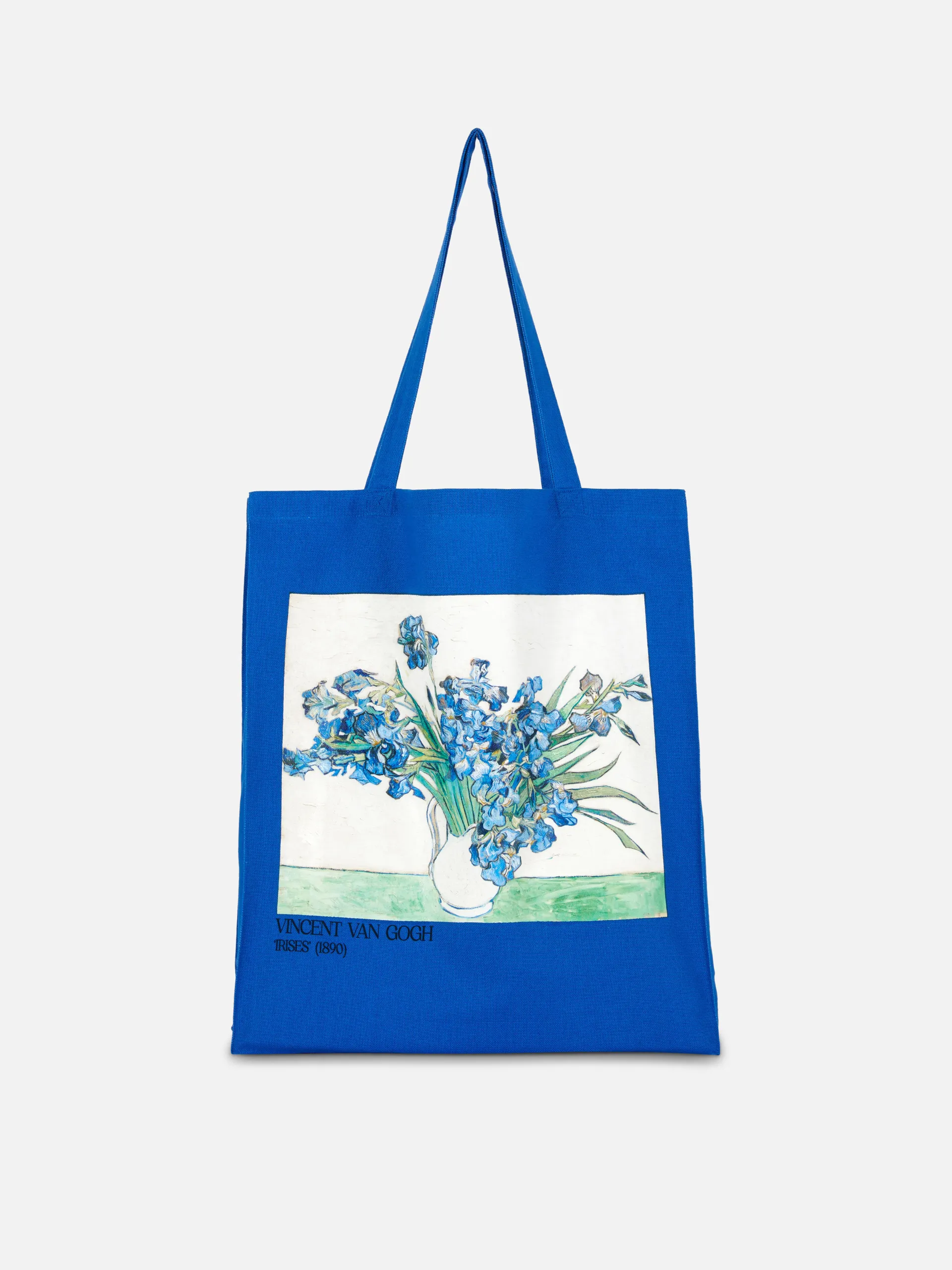 Van Gogh Irises Print Tote Bag