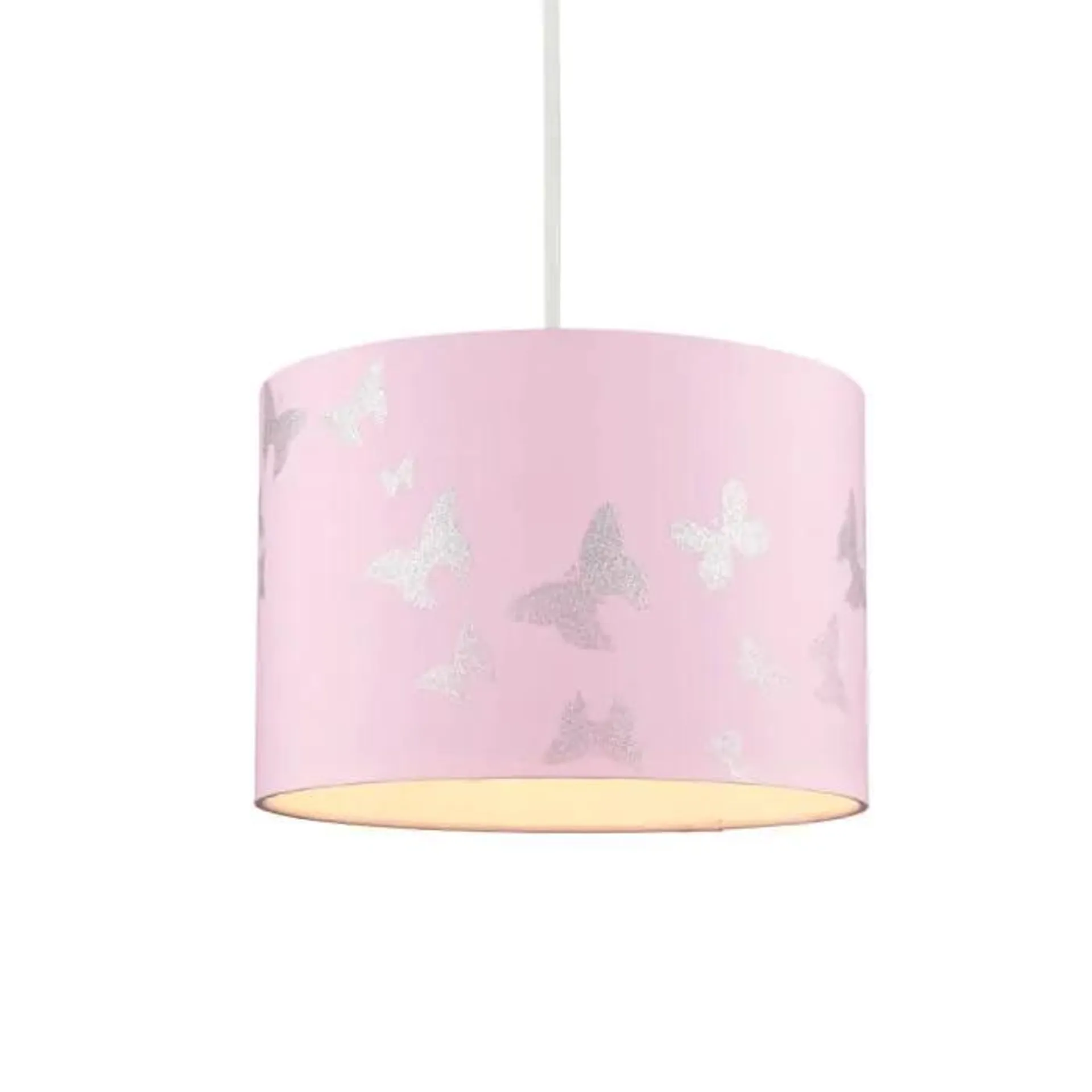 Glow Butterfly Easy Fit Light Shade, Pink
