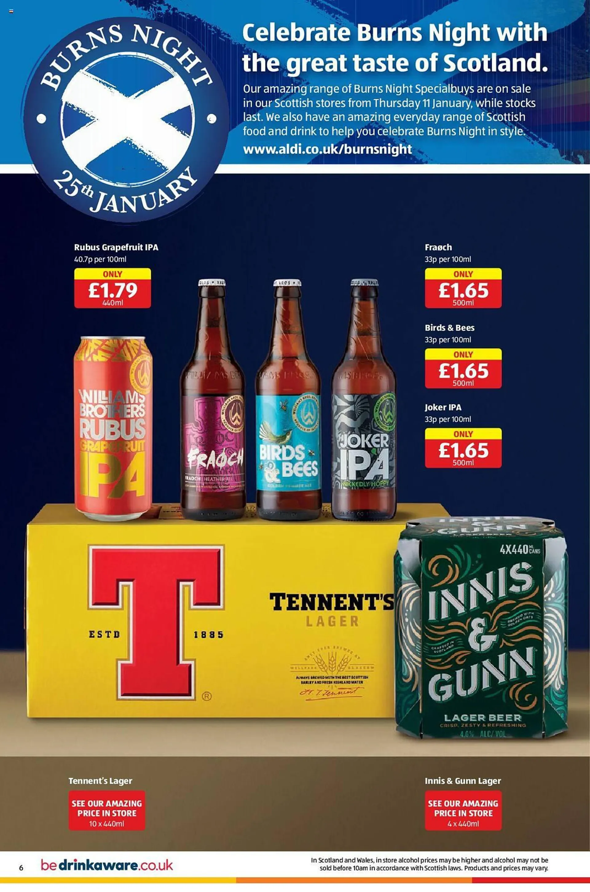 Aldi leaflet from 11 January to 14 January 2024 - Catalogue Page 6