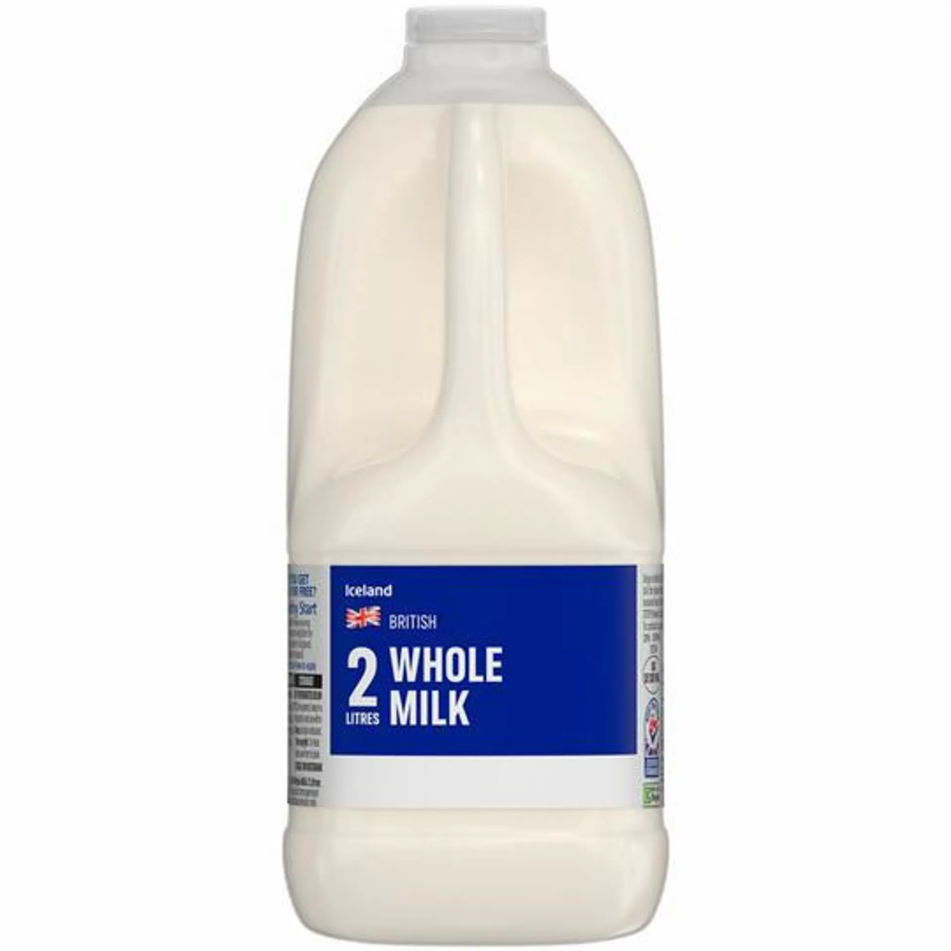 Iceland British Whole Milk 2 Litres