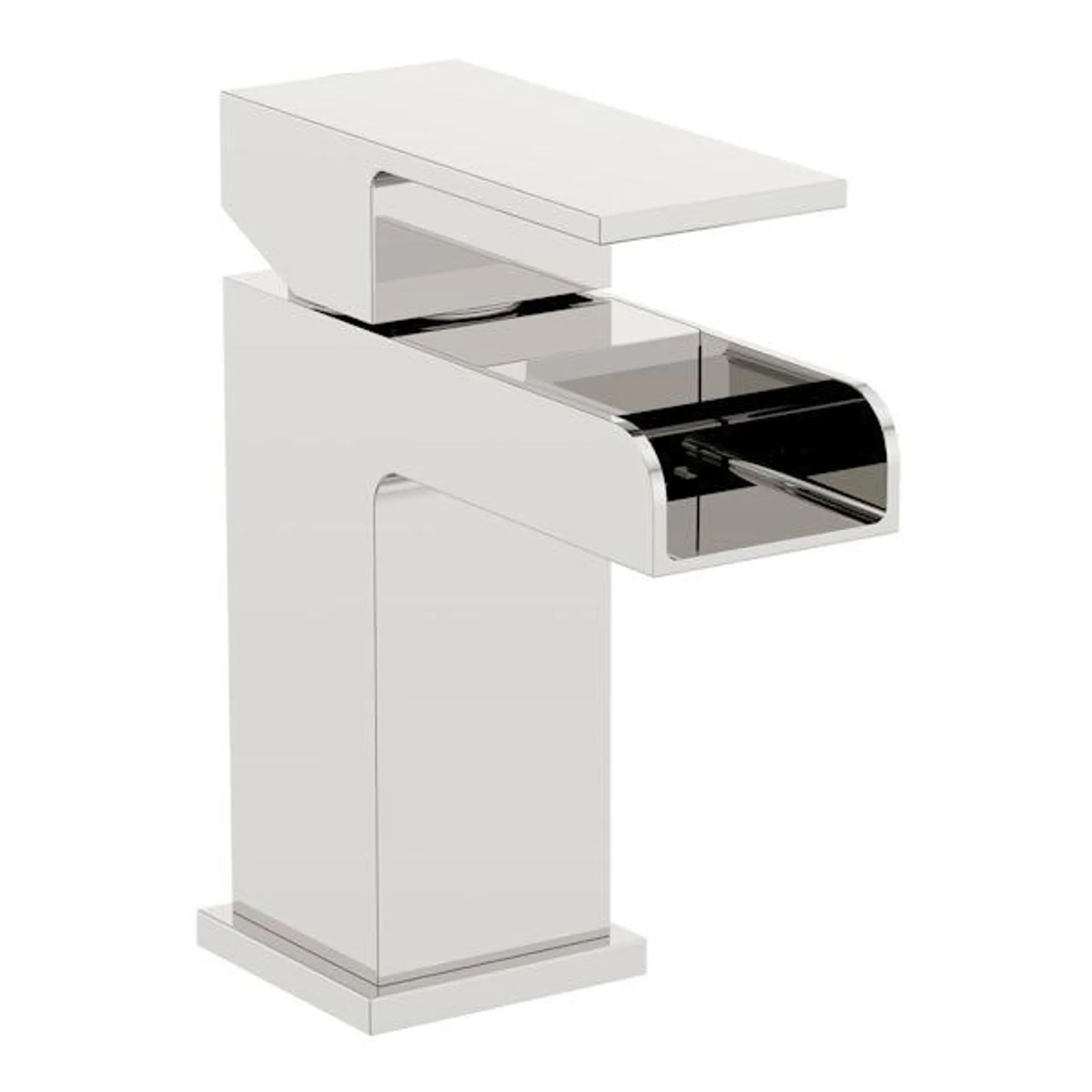 Orchard Derwent square waterfall basin mixer tap