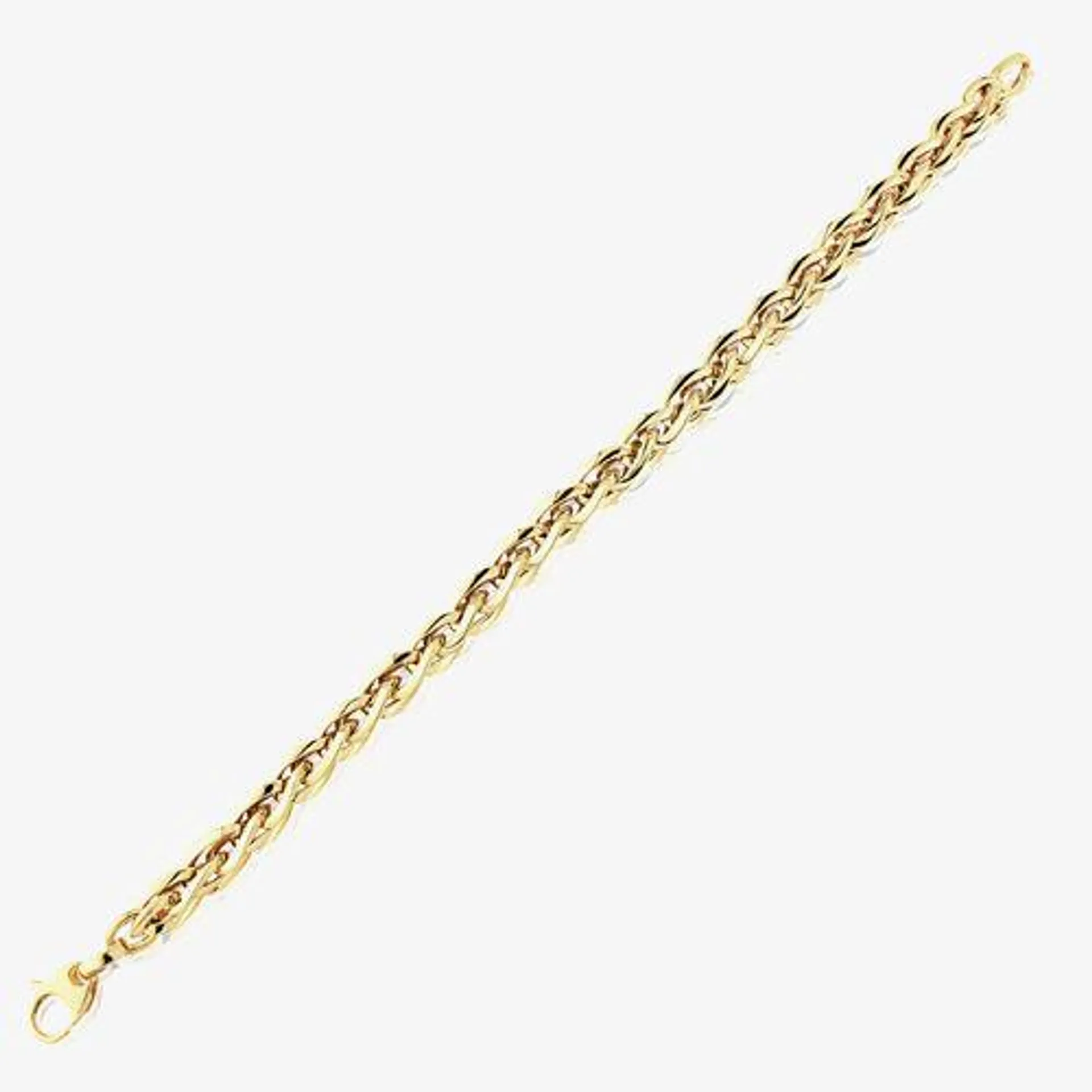 9ct Gold Fancy Link Bracelet CN958-07