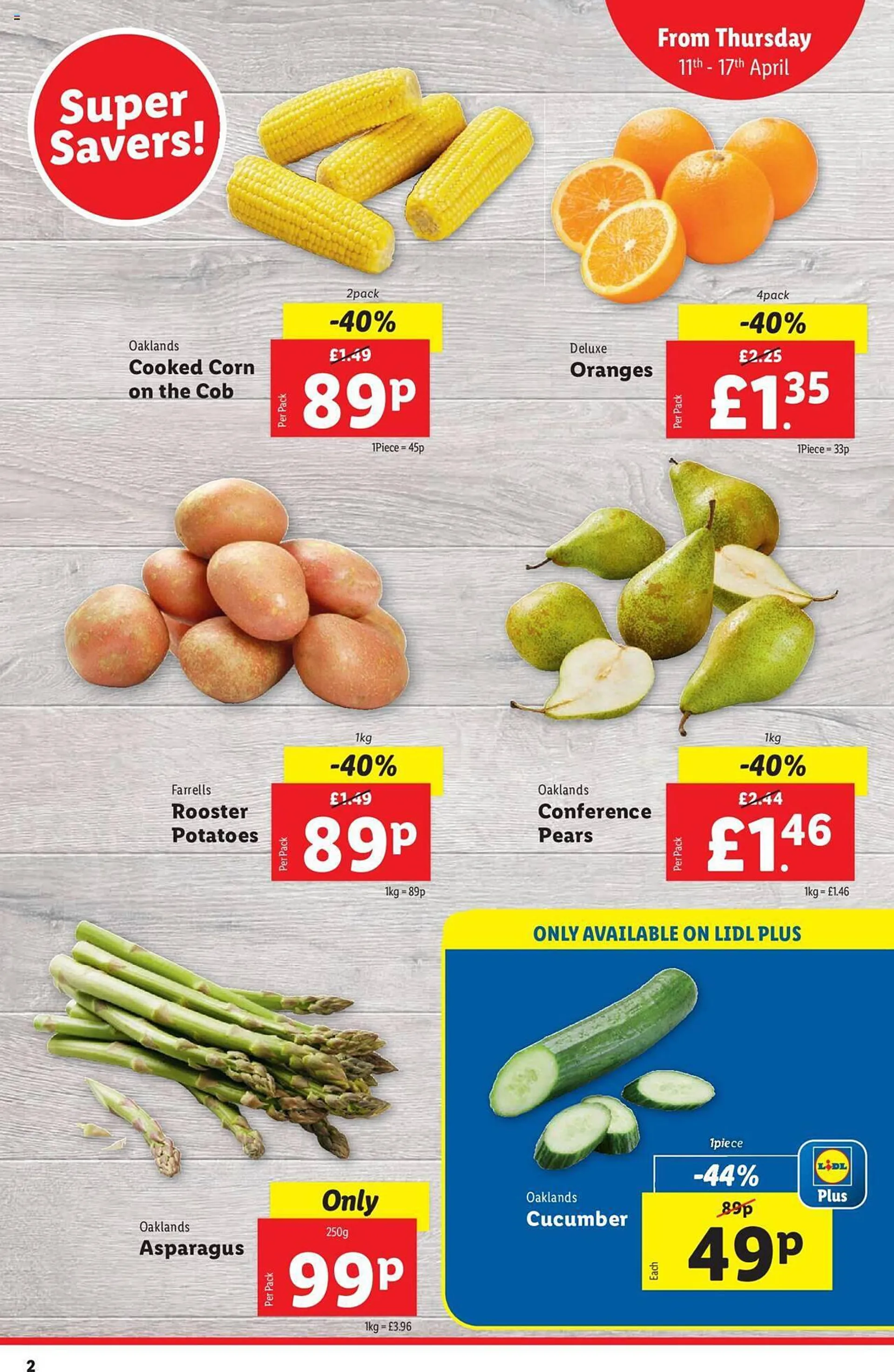Lidl leaflet from 11 April to 17 April 2024 - Catalogue Page 2