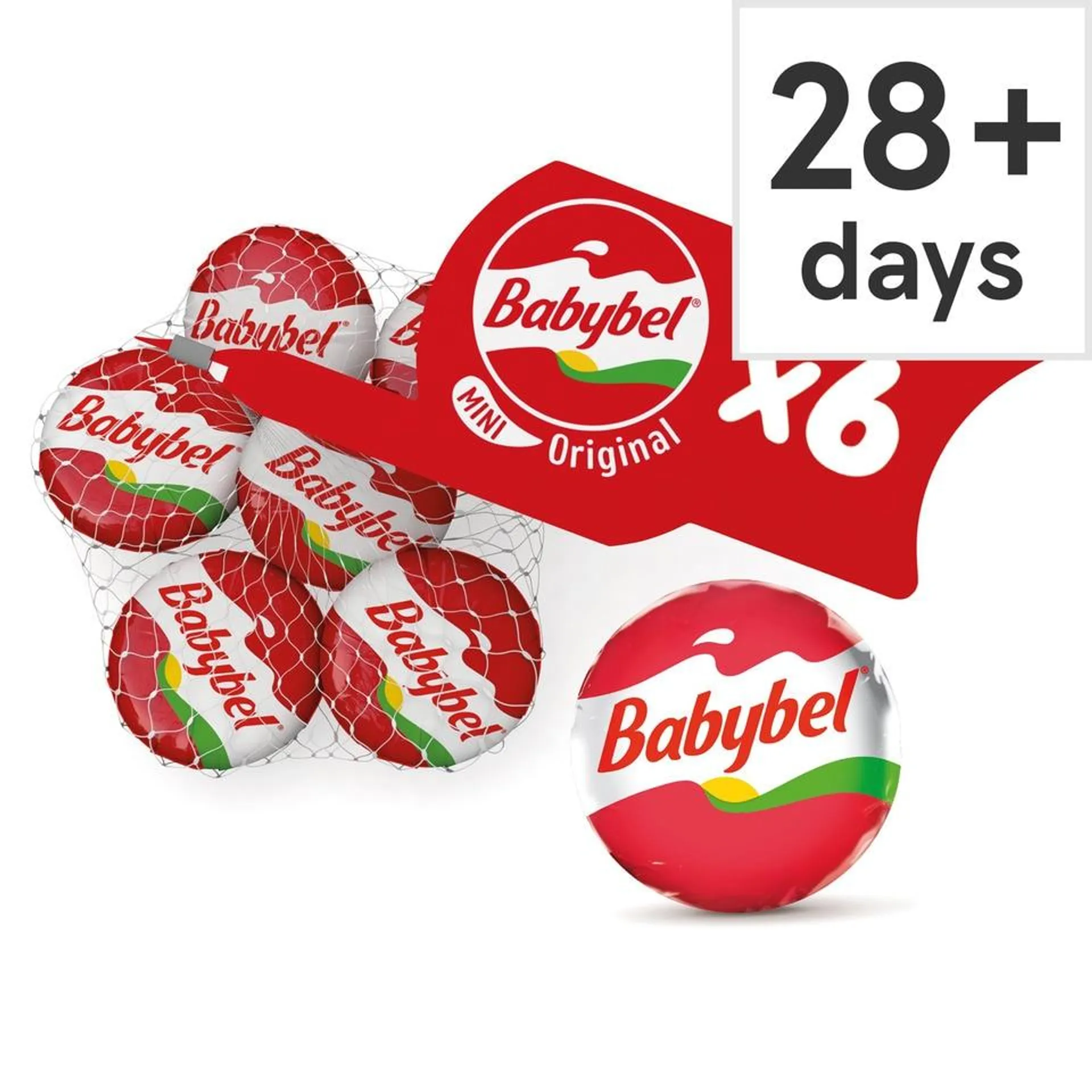 Mini Babybel Original Cheese 6 Pack, 120 G