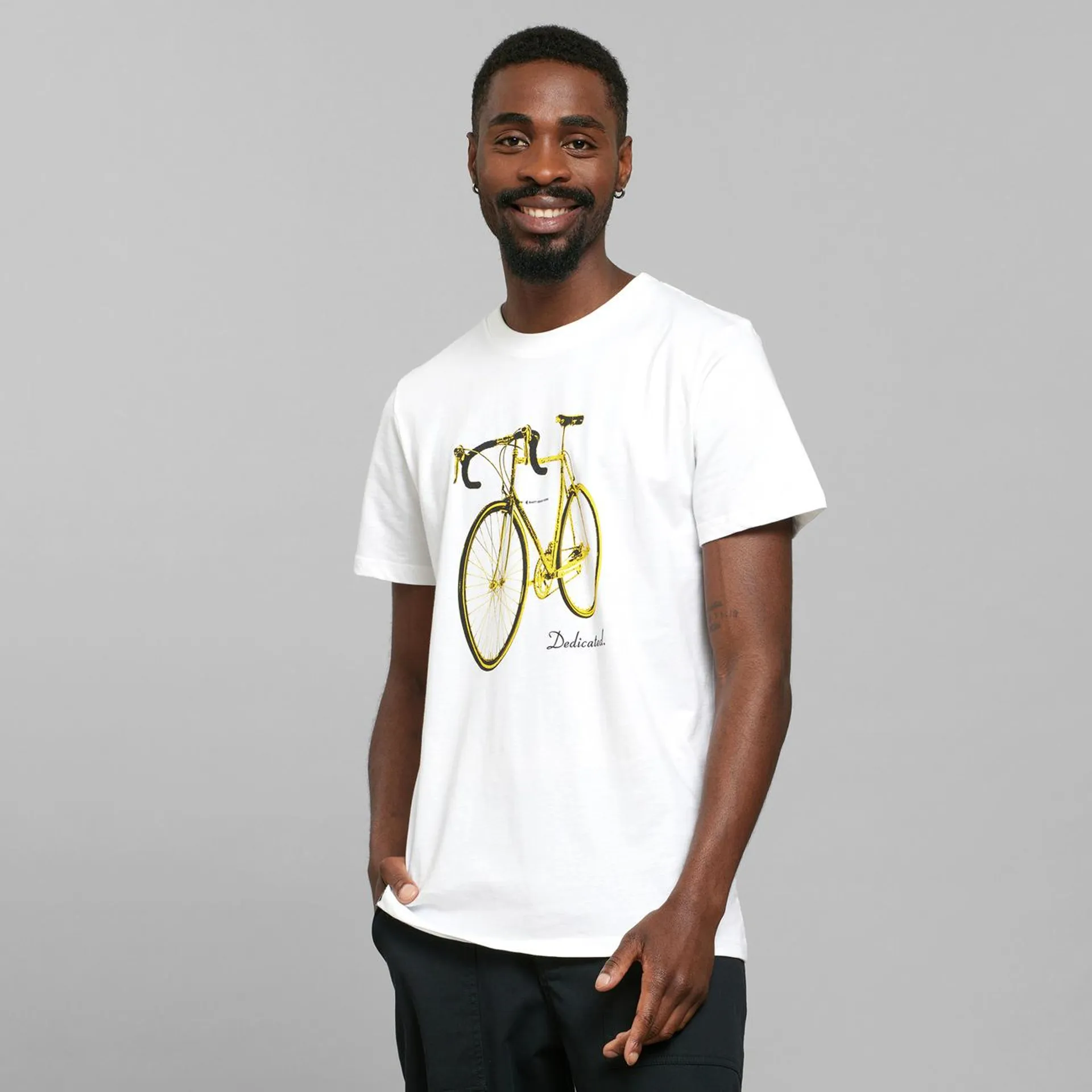 T-shirt Stockholm Andy Bike White