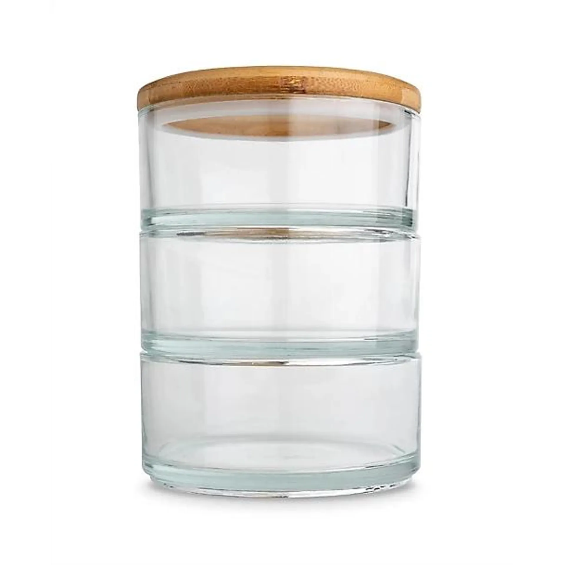 Ooni Stack Stacking Glass Storage Bowls – Set of 3