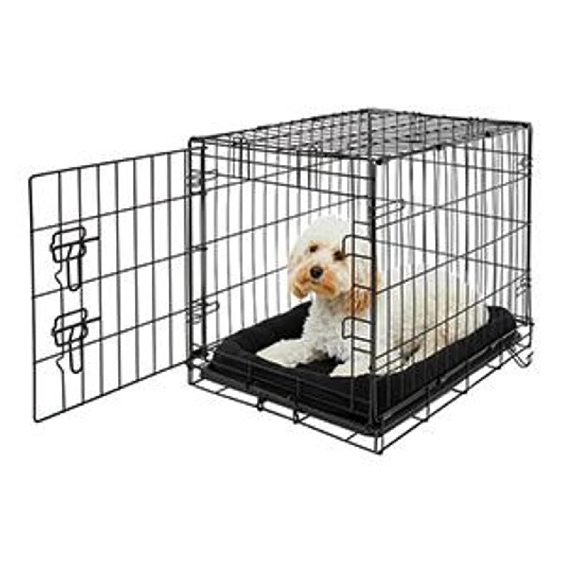 Pets at Home Single Door Dog Crate Black X Small