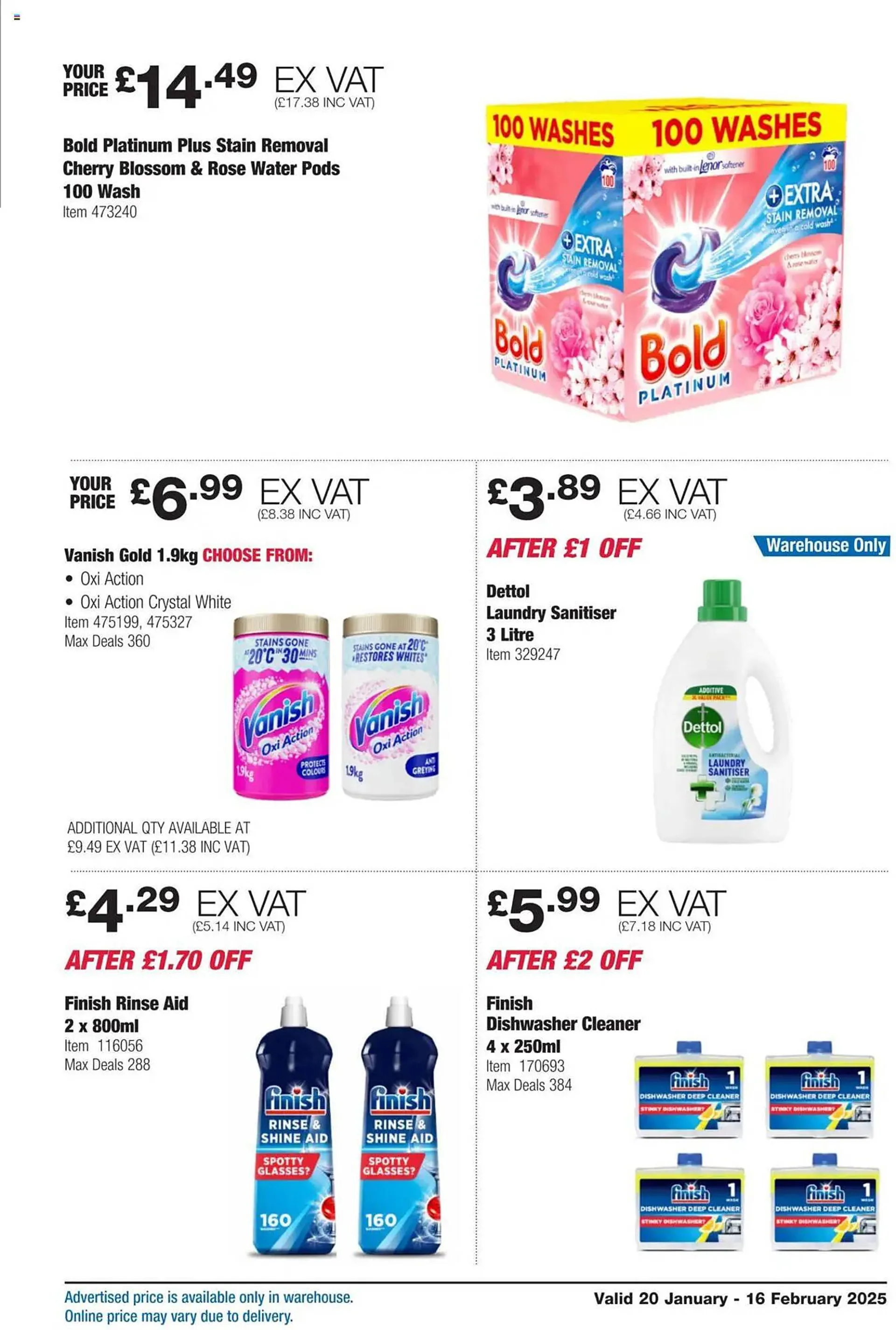 Costco leaflet from 20 January to 16 February 2025 - Catalogue Page 17