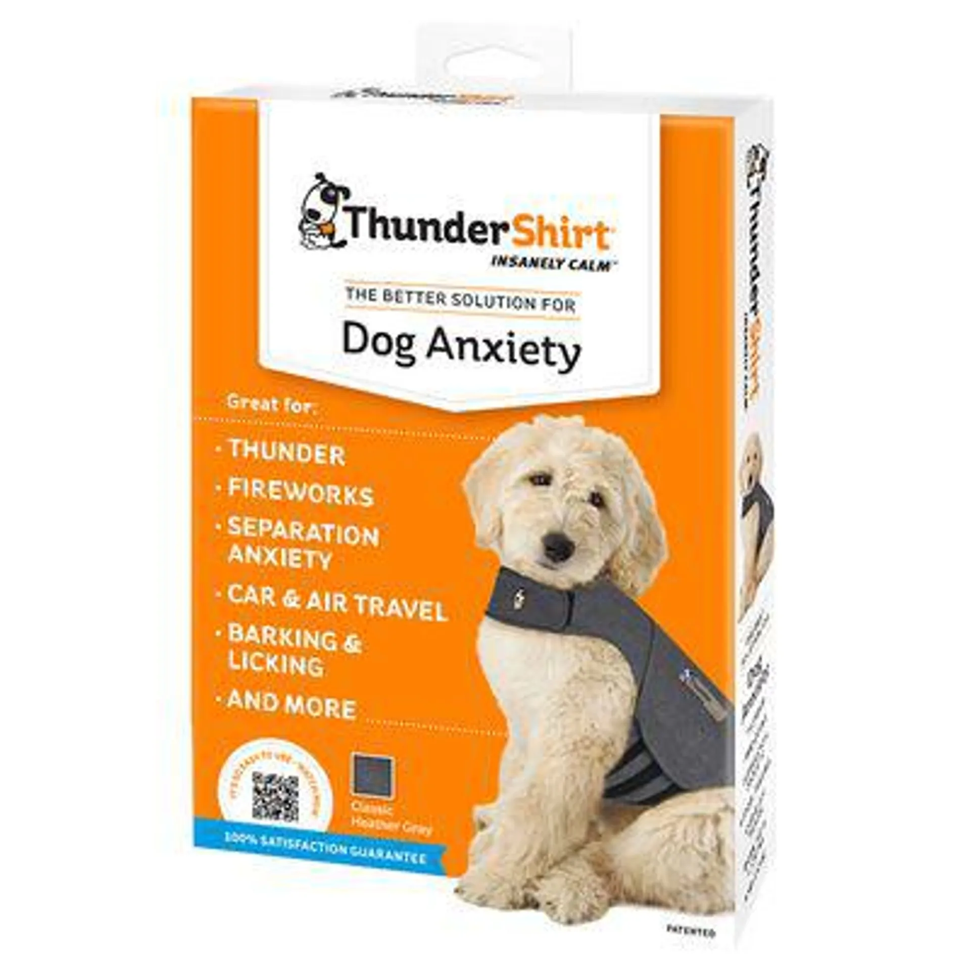 ThunderShirt Dog Anxiety Vest - Grey – 15% Off! *