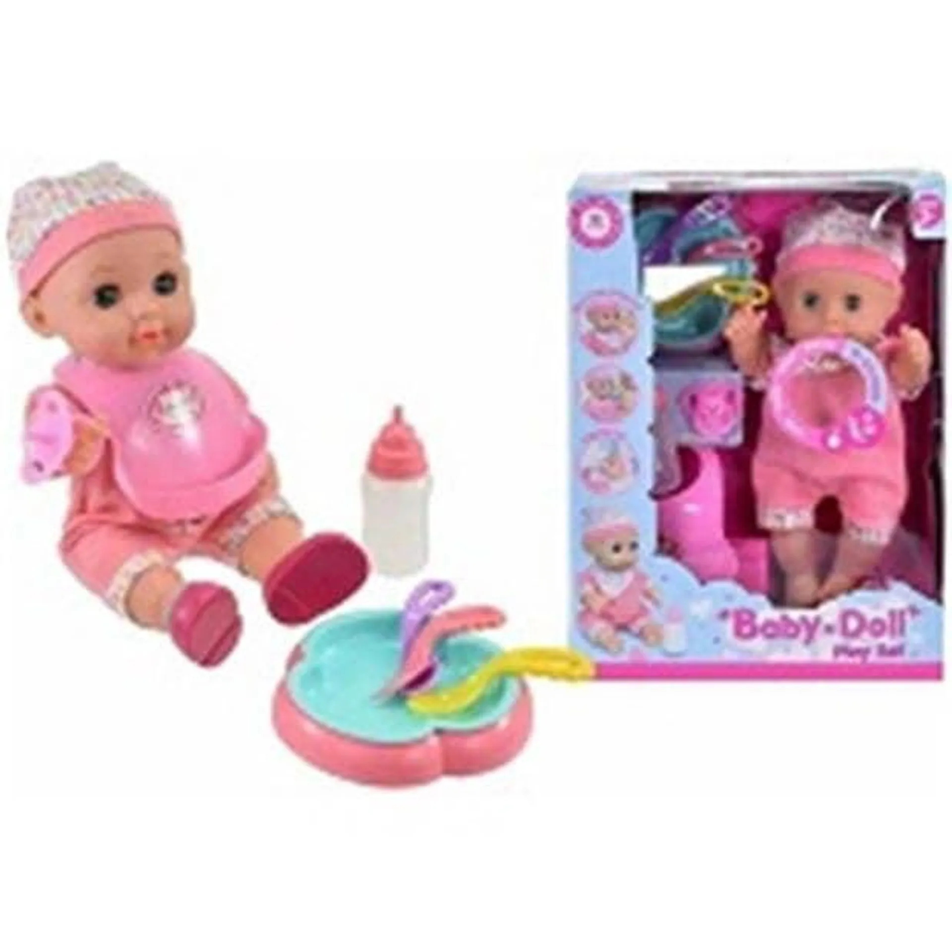 Feed Baby Doll Set