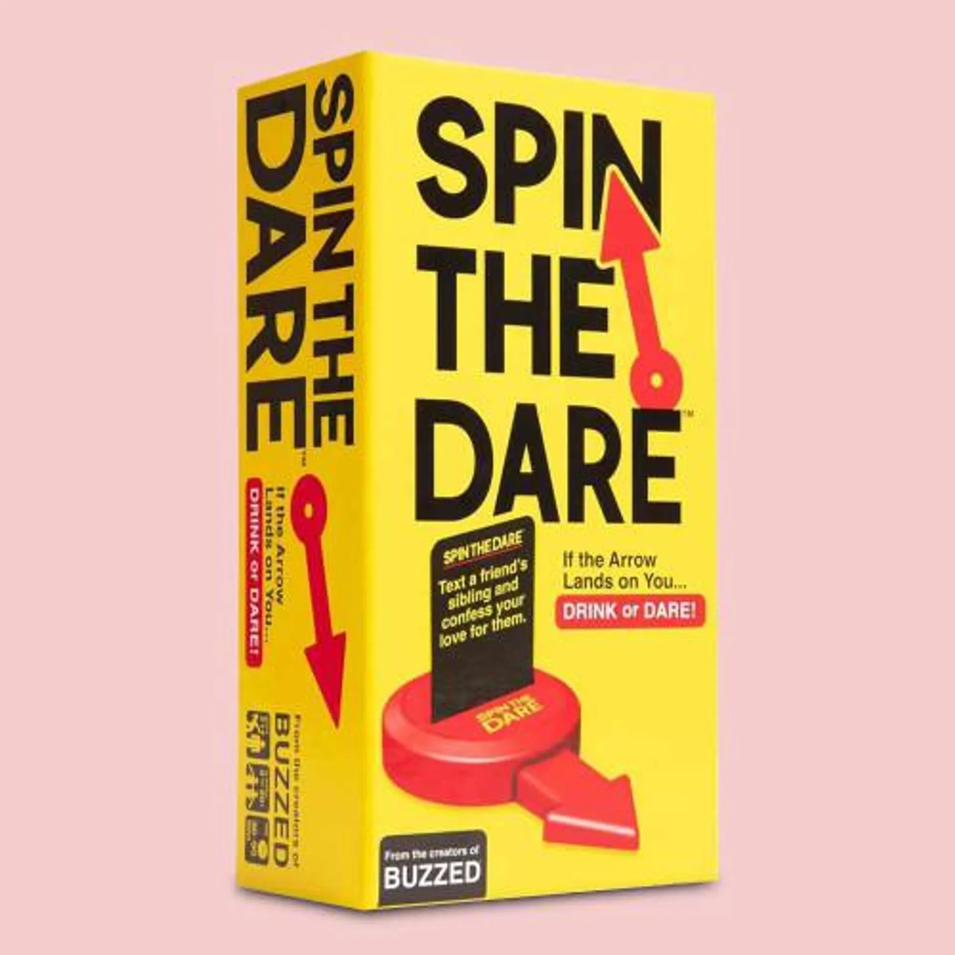 Spin the Dare Drinking and Card Game