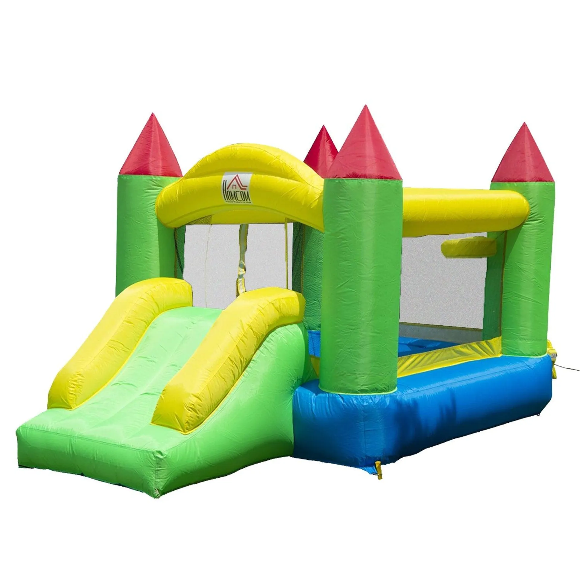 HOMCOM Bouncy Castle - Multi Colour