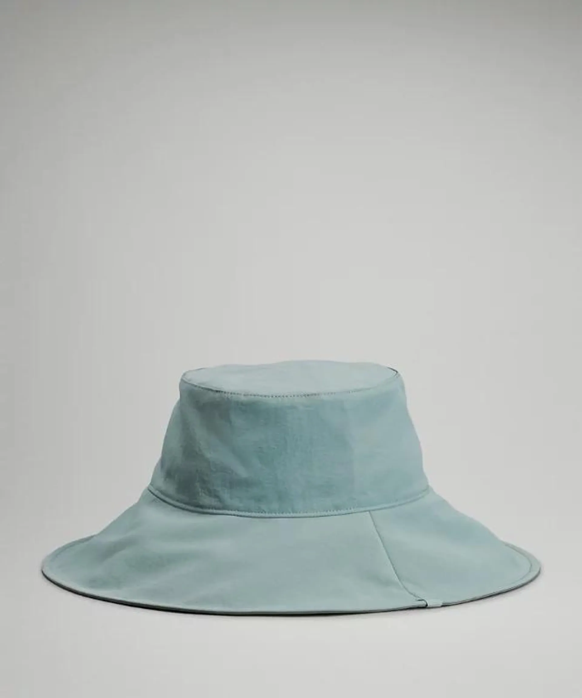 Women's Wide Brim Logo Bucket Hat