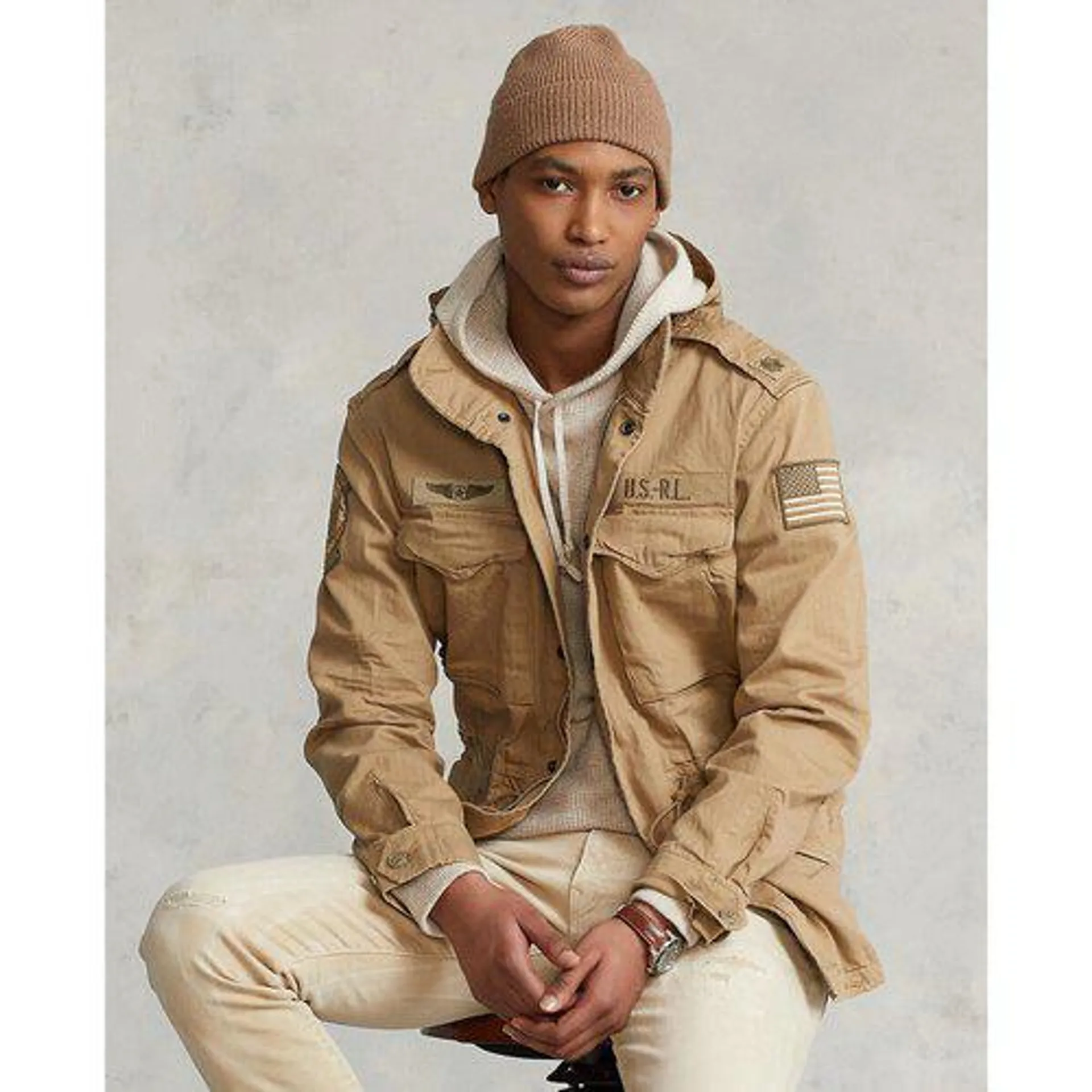 M65 Cotton Military Parka with Multipockets