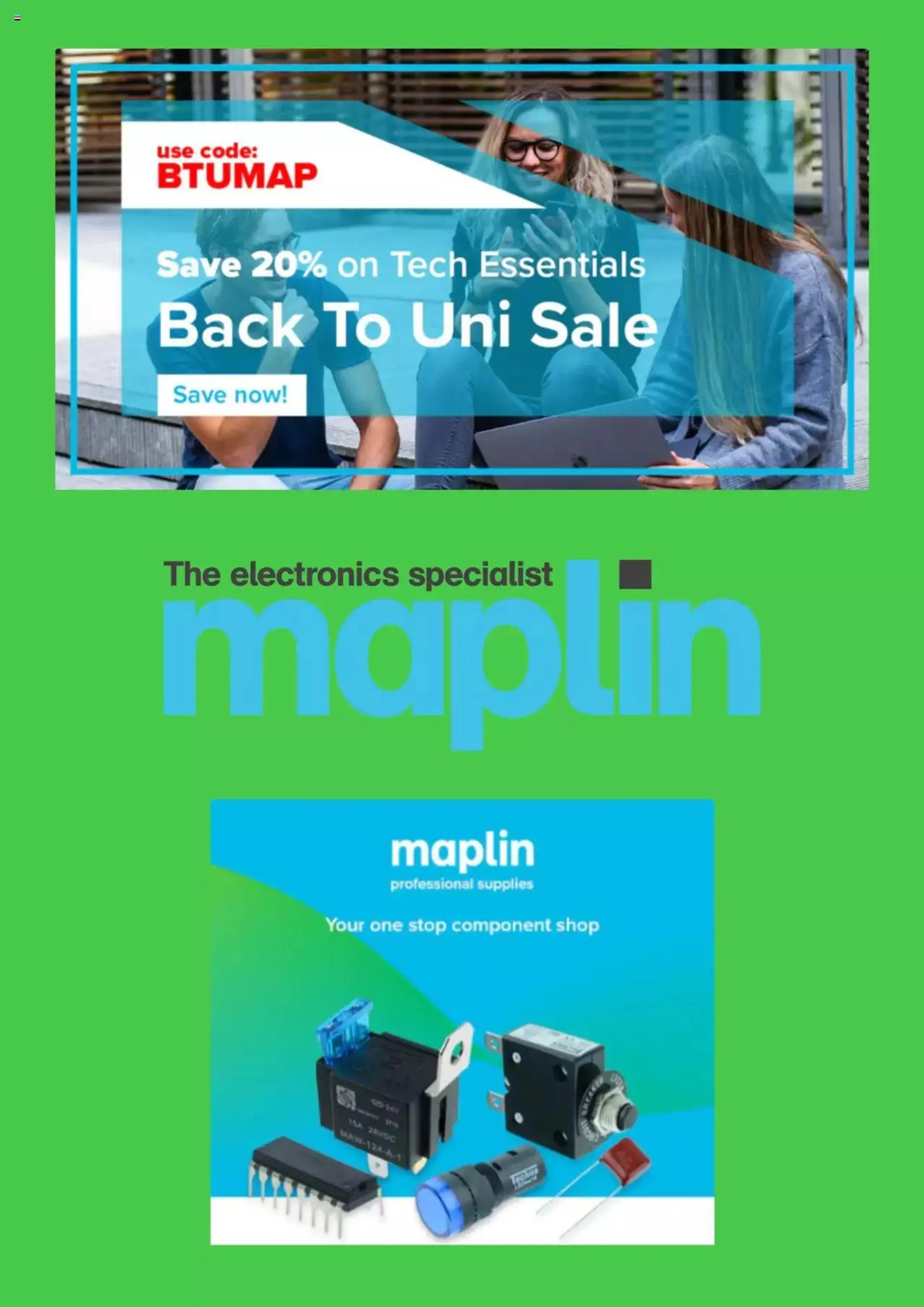 Maplin offers