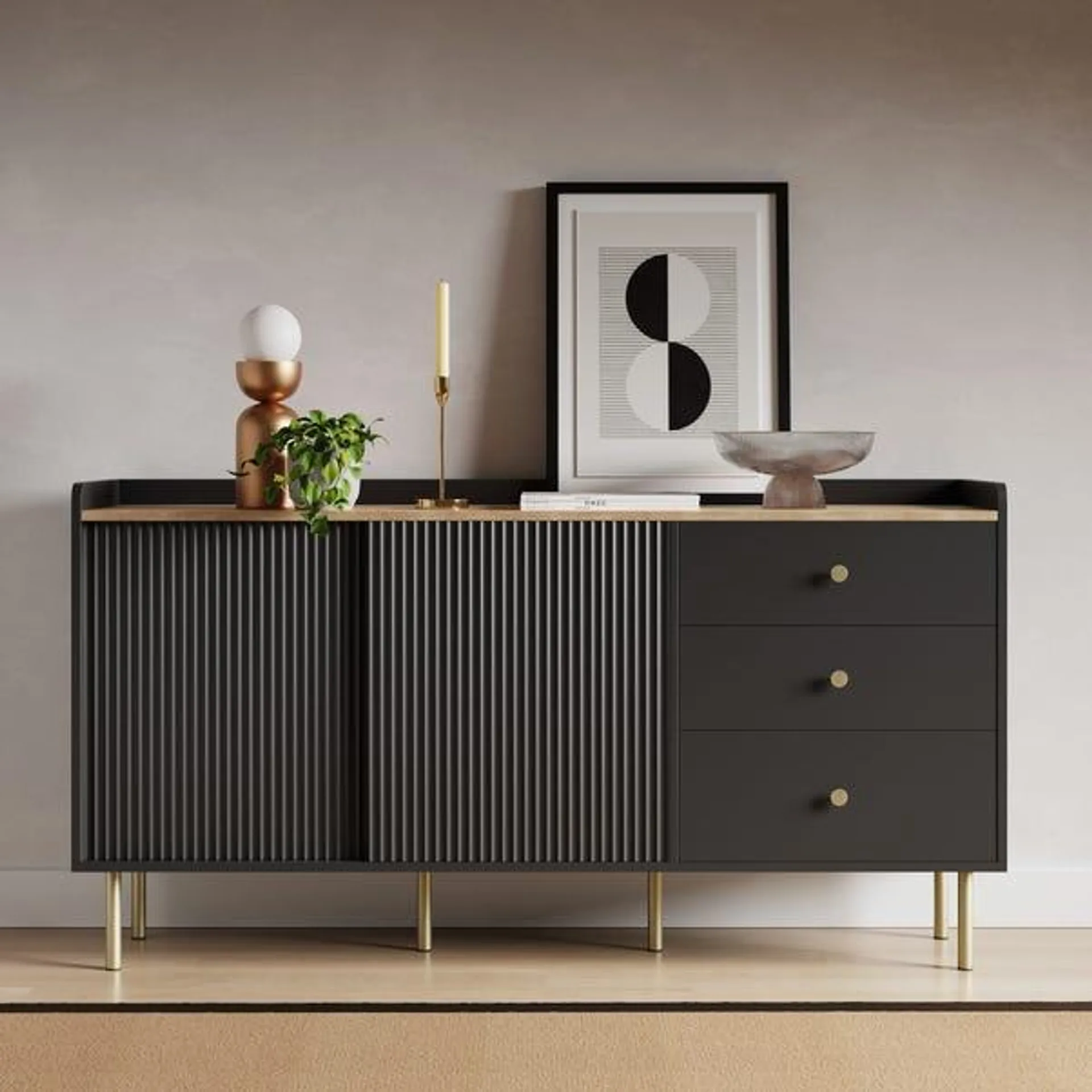 Georgi Wide Sideboard