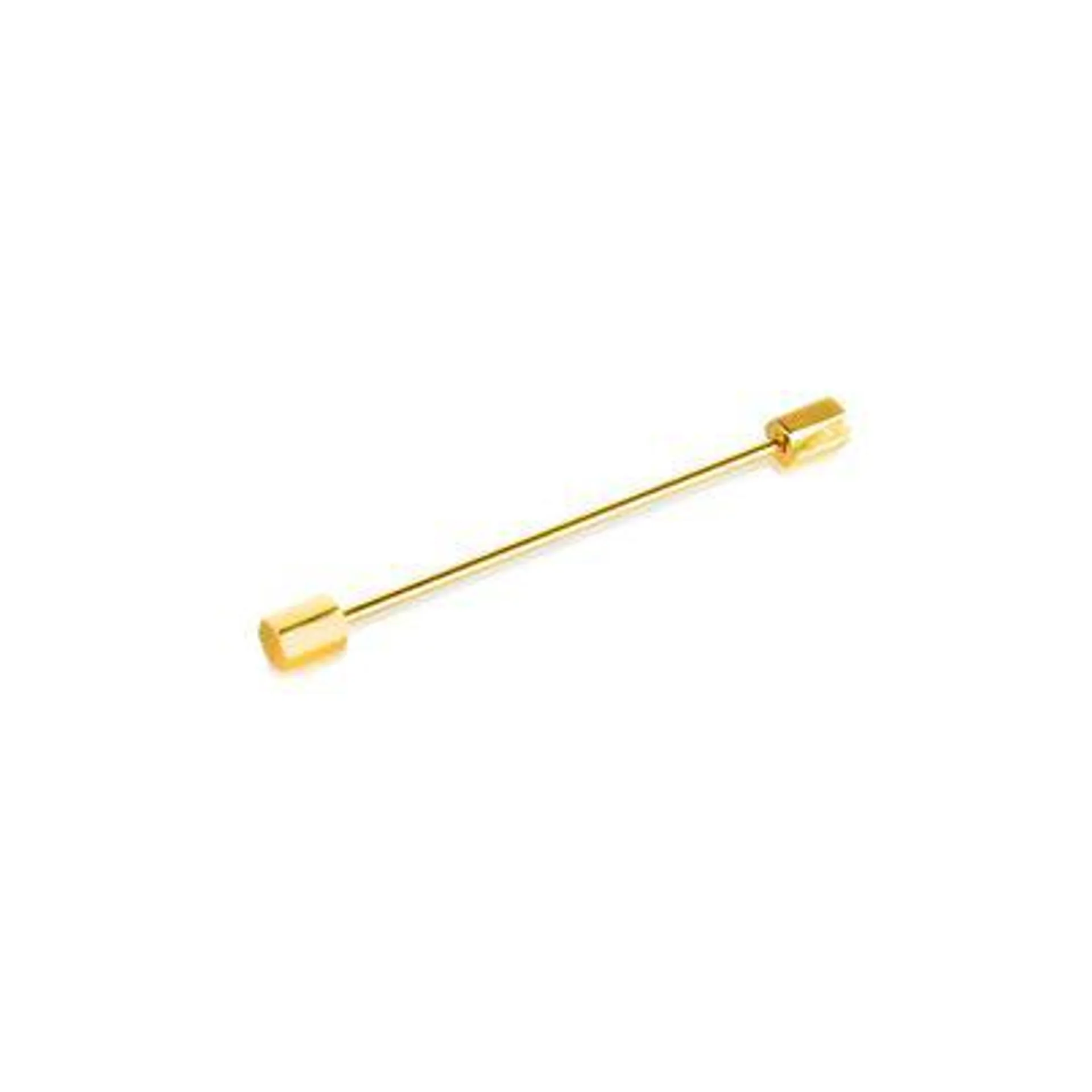 Gold coloured pin for pin collar