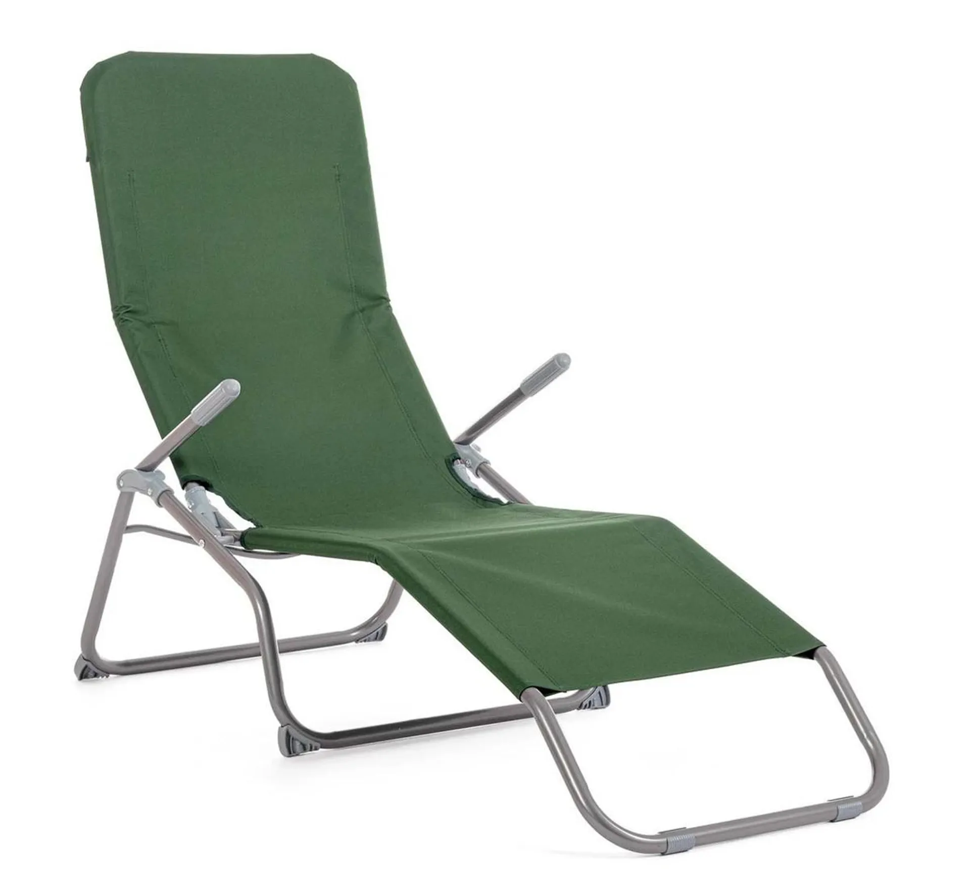 Bolzano Green Sunlounger