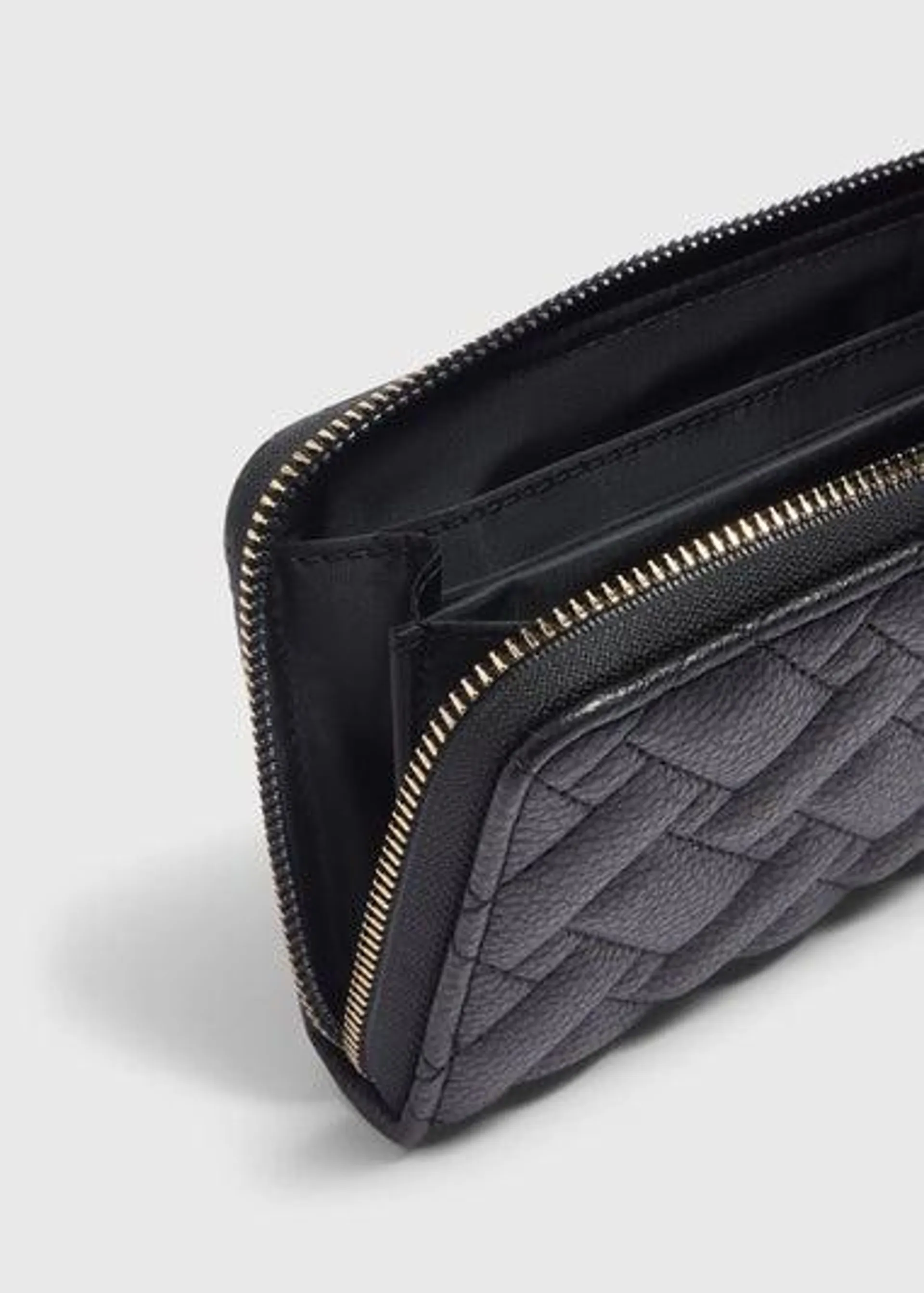 Black Quilted Purse