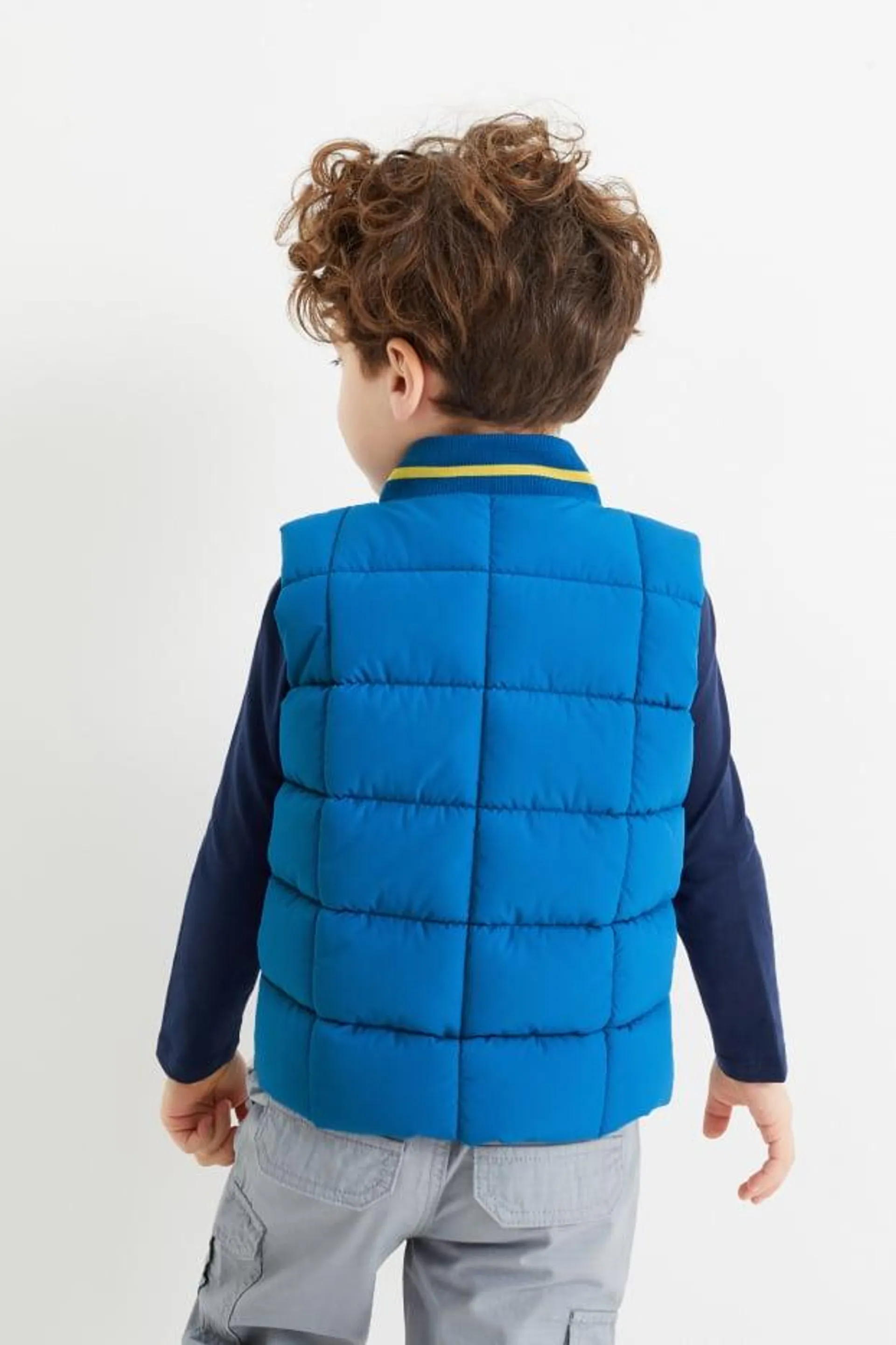 Quilted gilet - water-repellent