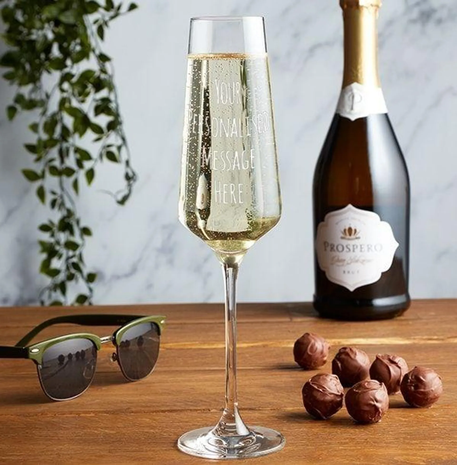 Personalised Prosecco Glass