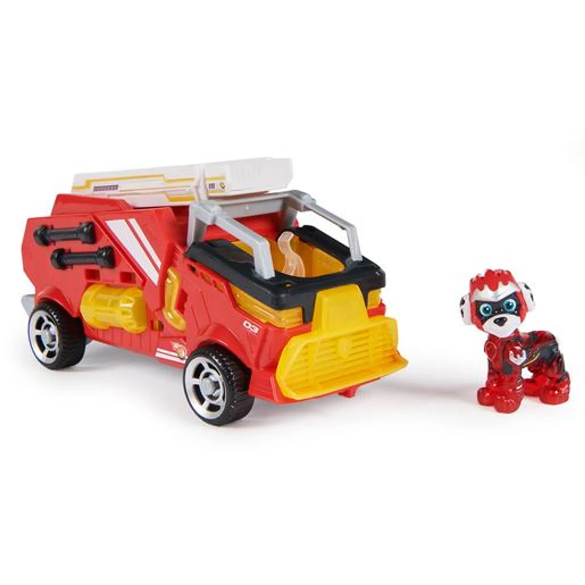 Paw Patrol The Mighty Movie - Marshall Cruiser Vehicle and Figure