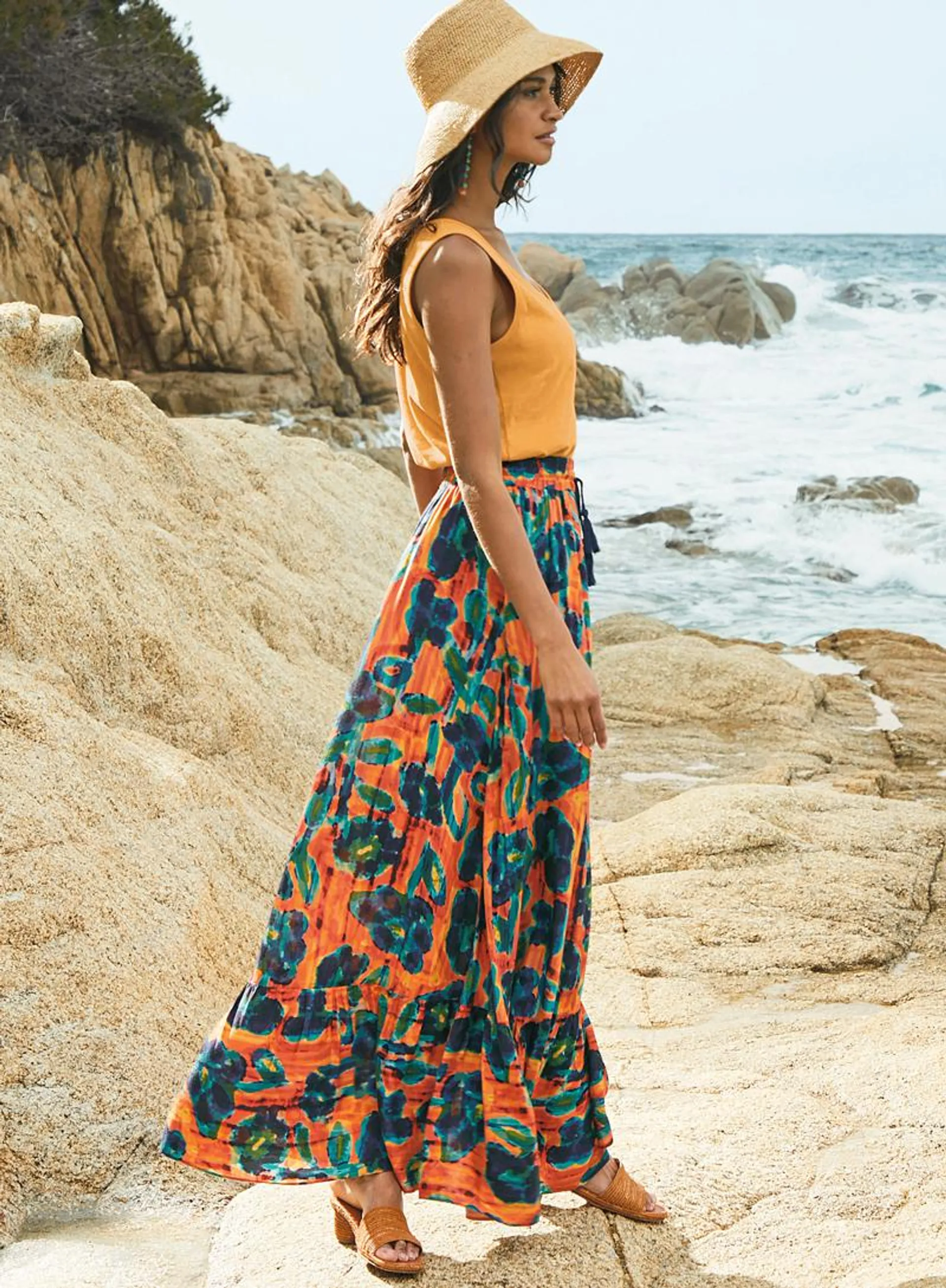 Biarritz Maxi-Skirt