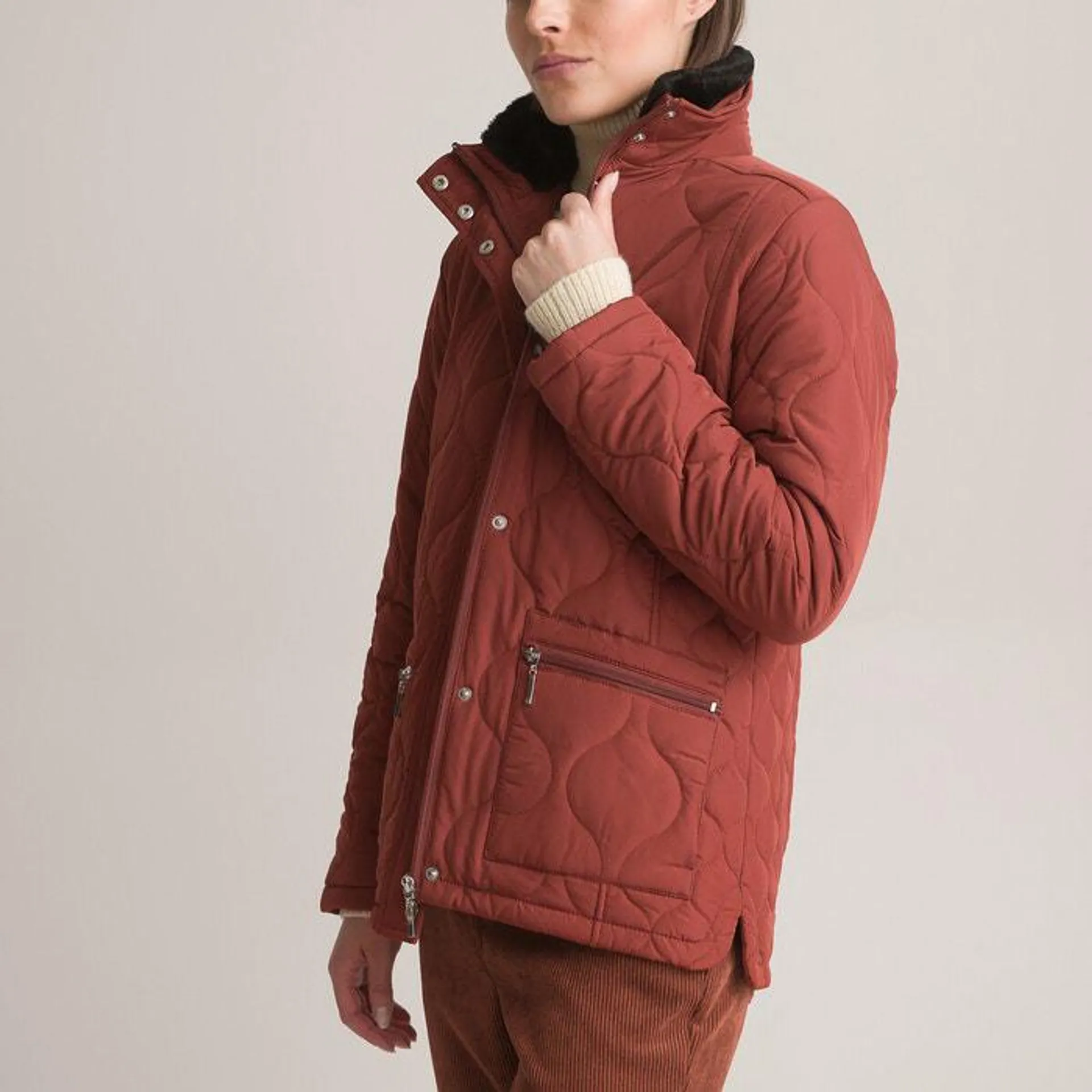 Recycled Zipped Padded Jacket