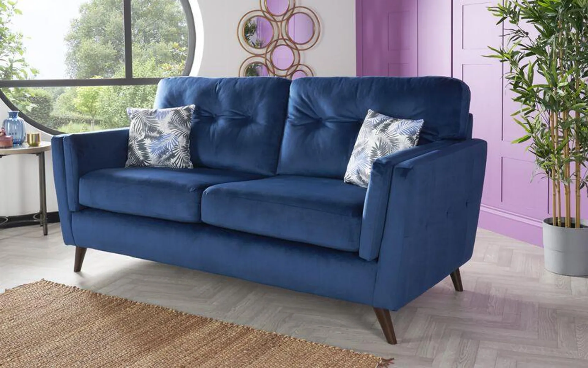 Ferndale Fabric 3 Seater Sofa