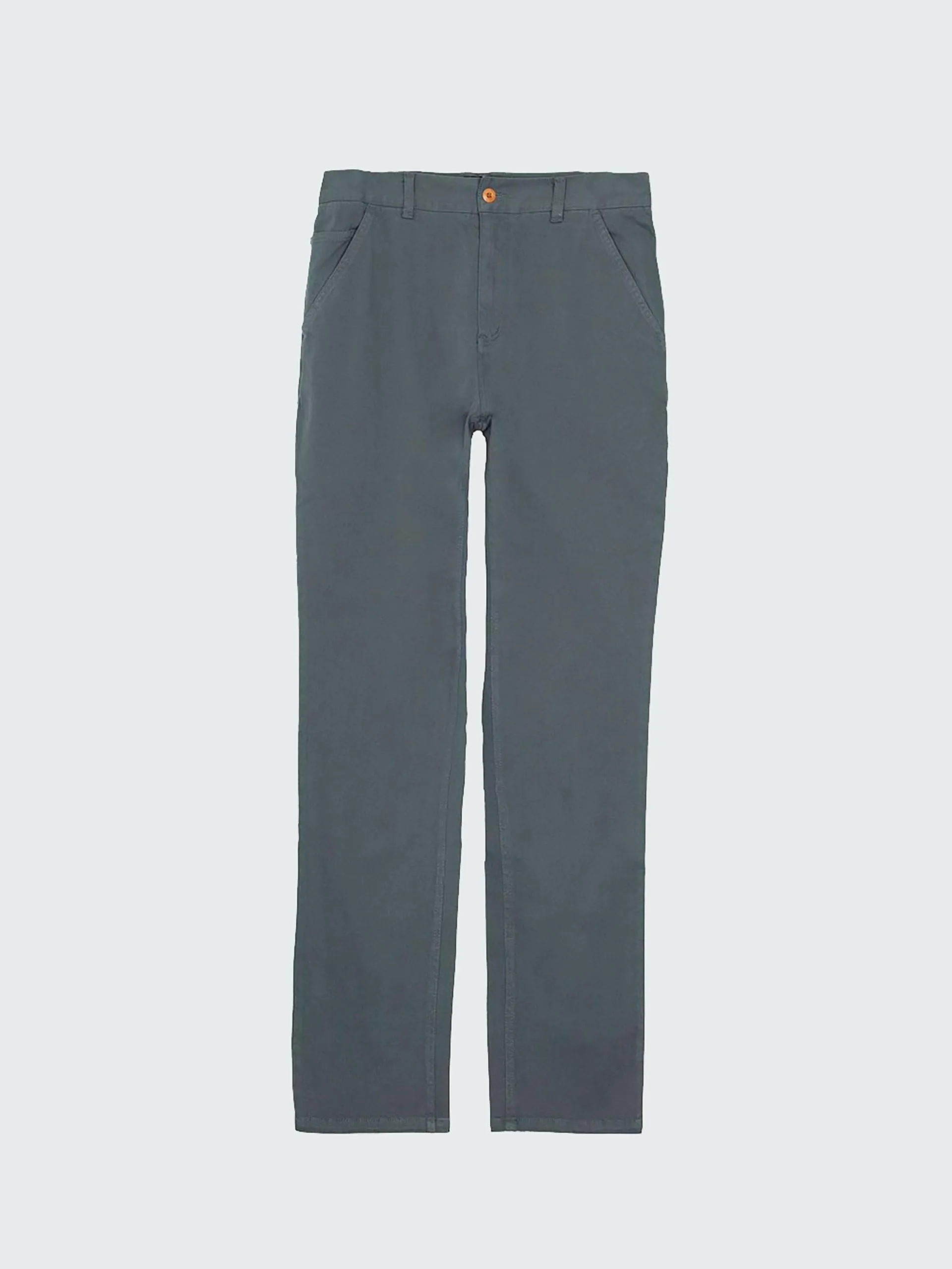 Organic cotton workwear trouser in airforce blue