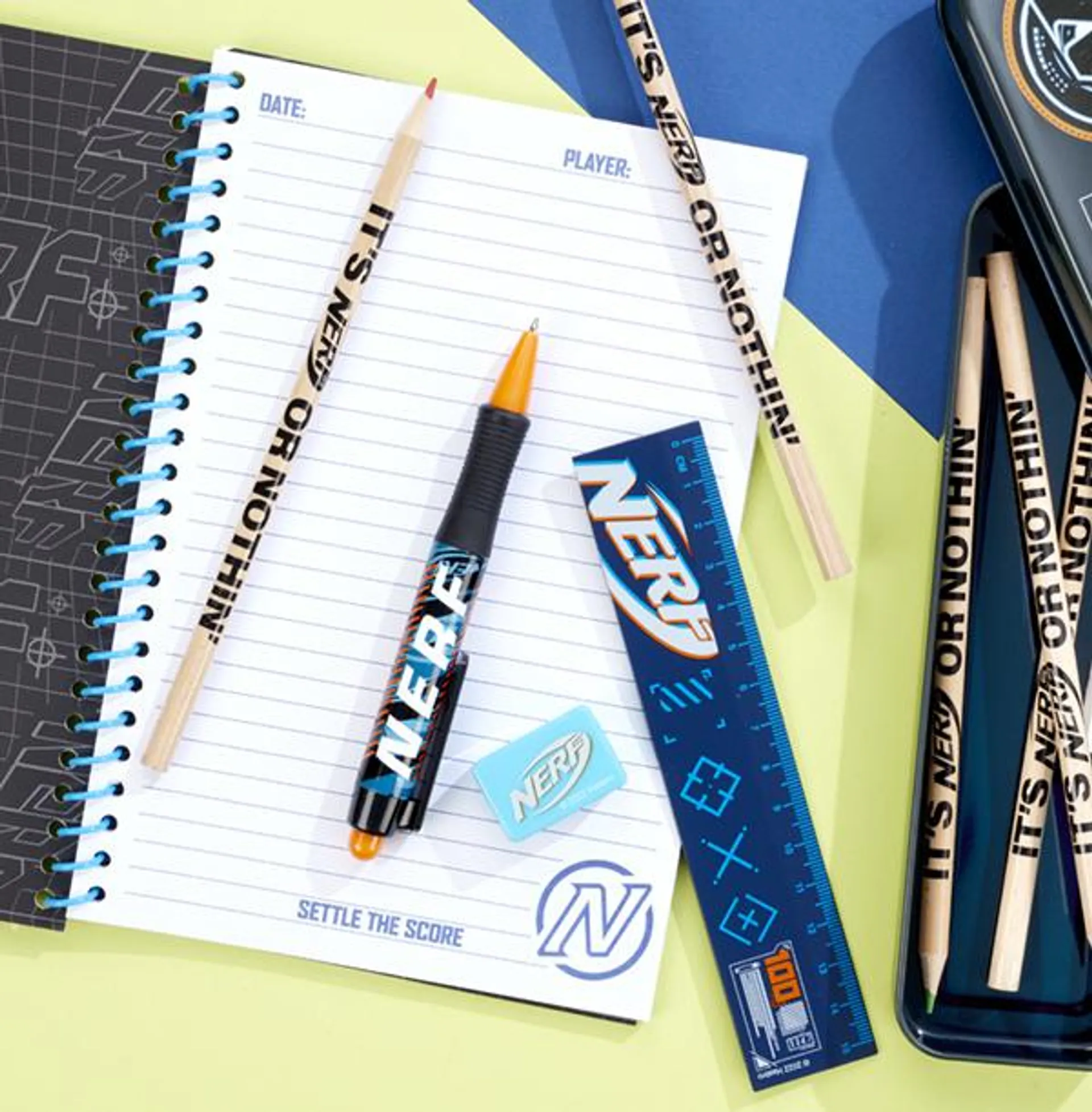 Nerf Bumper Stationery Set WAS £12.99 NOW £6.99