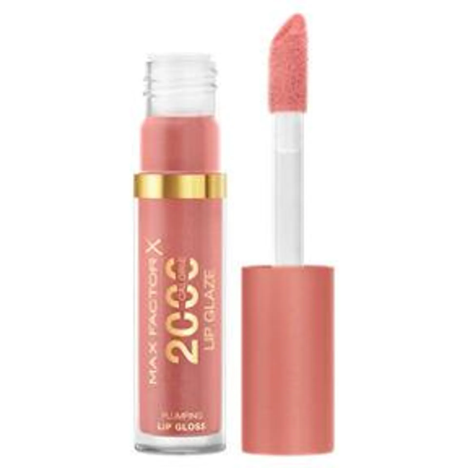 Max Factor 2000 Calorie Lip Glaze Full Shine Tinted Lip Gloss, 075 Pink Fizz