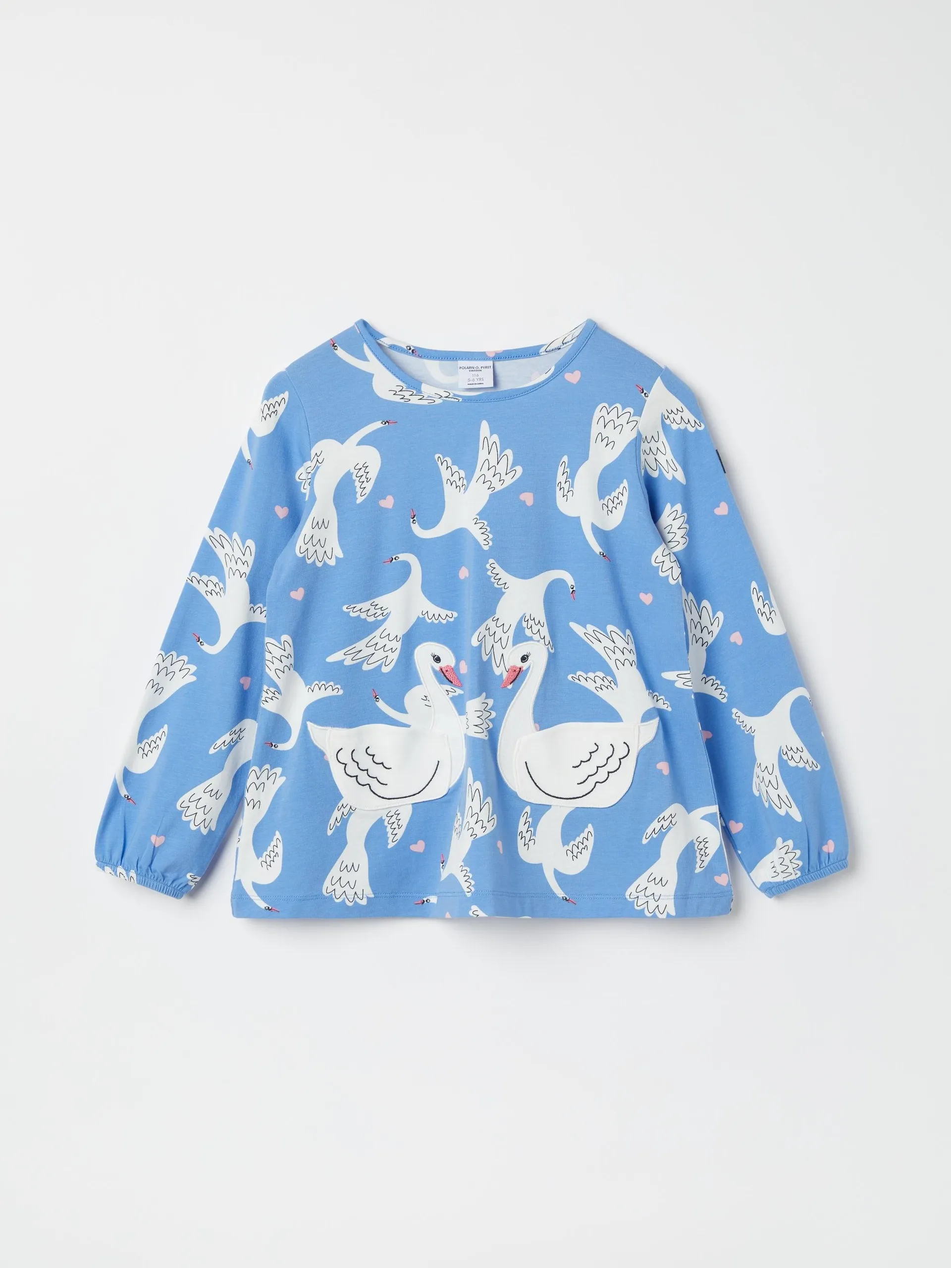 Swan Pocket Kids Top