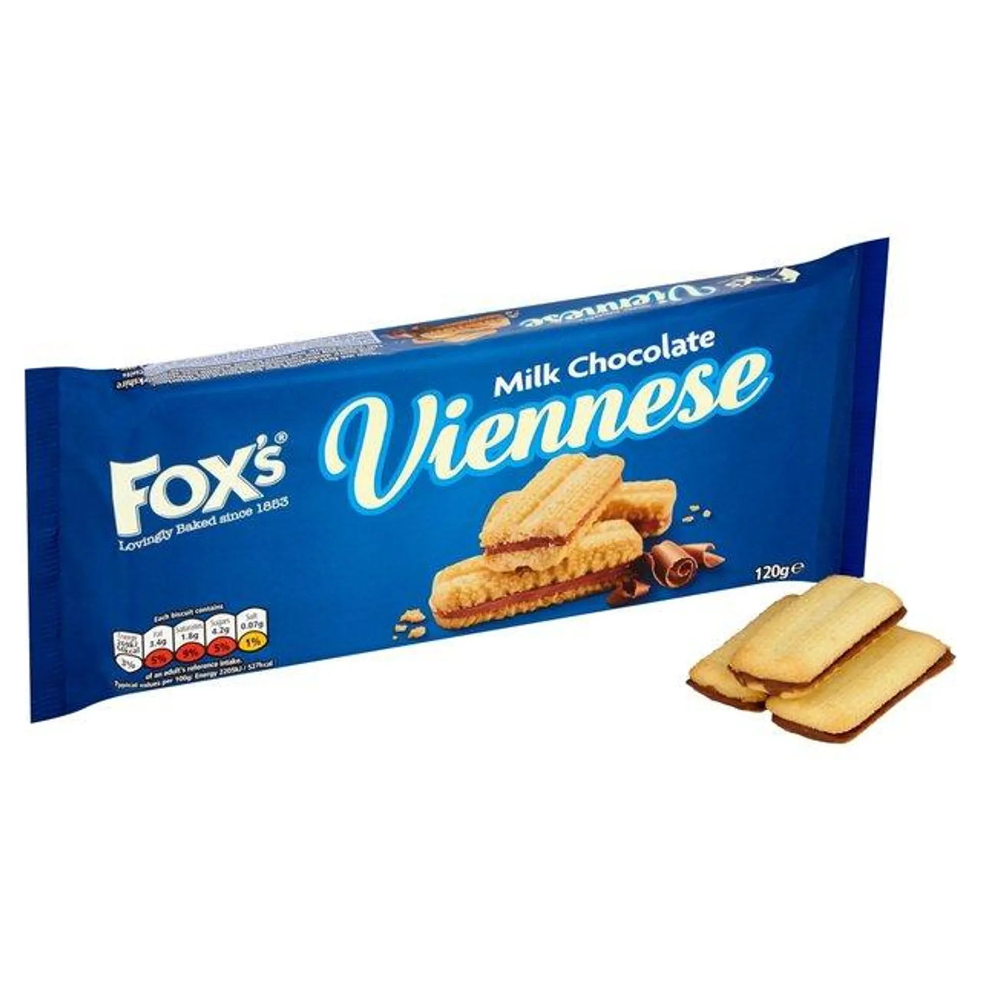 Fox's Biscuits Milk Chocolate Viennese