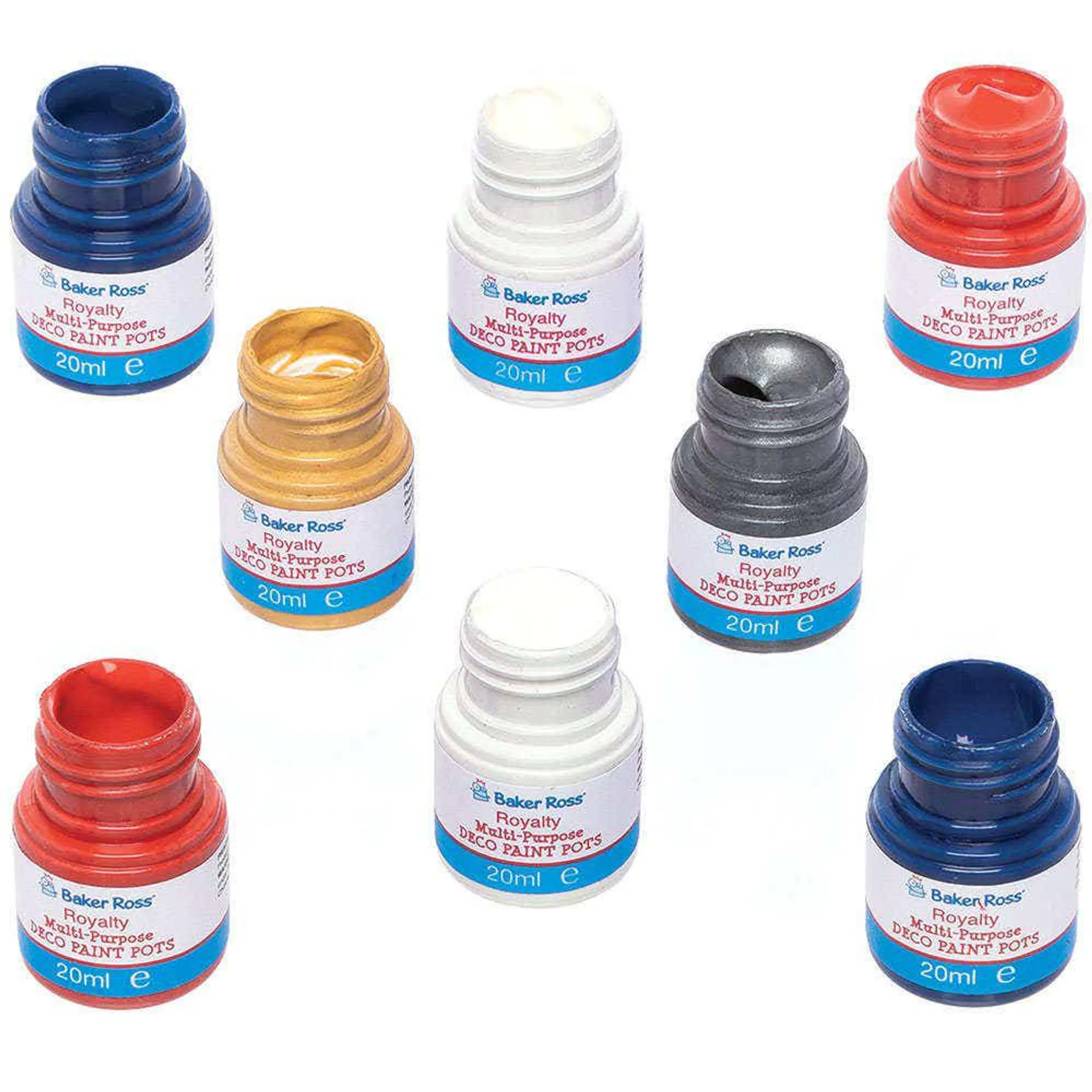 Value Pack Multi-Purpose Deco Acrylic Paint Pot Pack 20ml