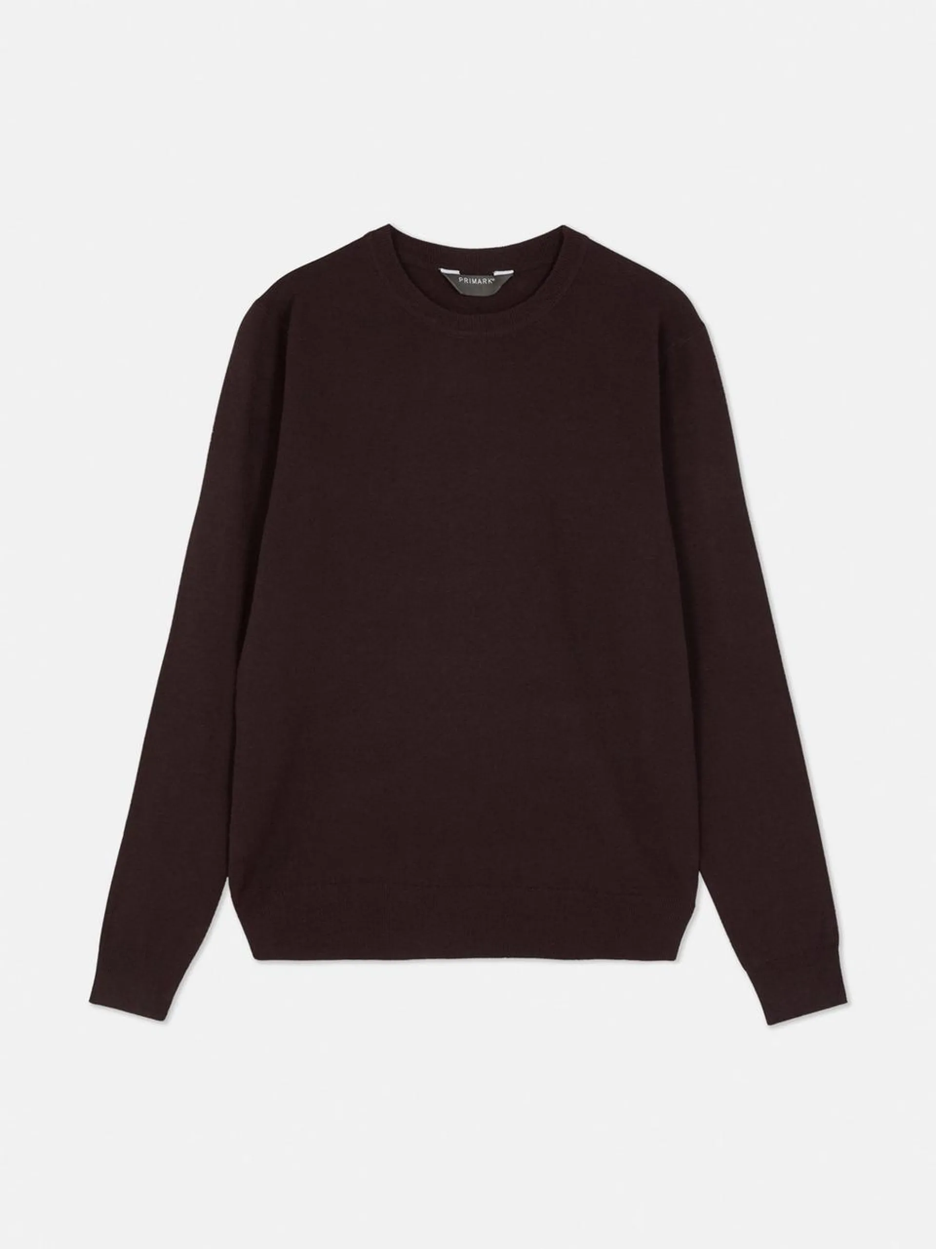 Crew Neck Fine Knit Jumper