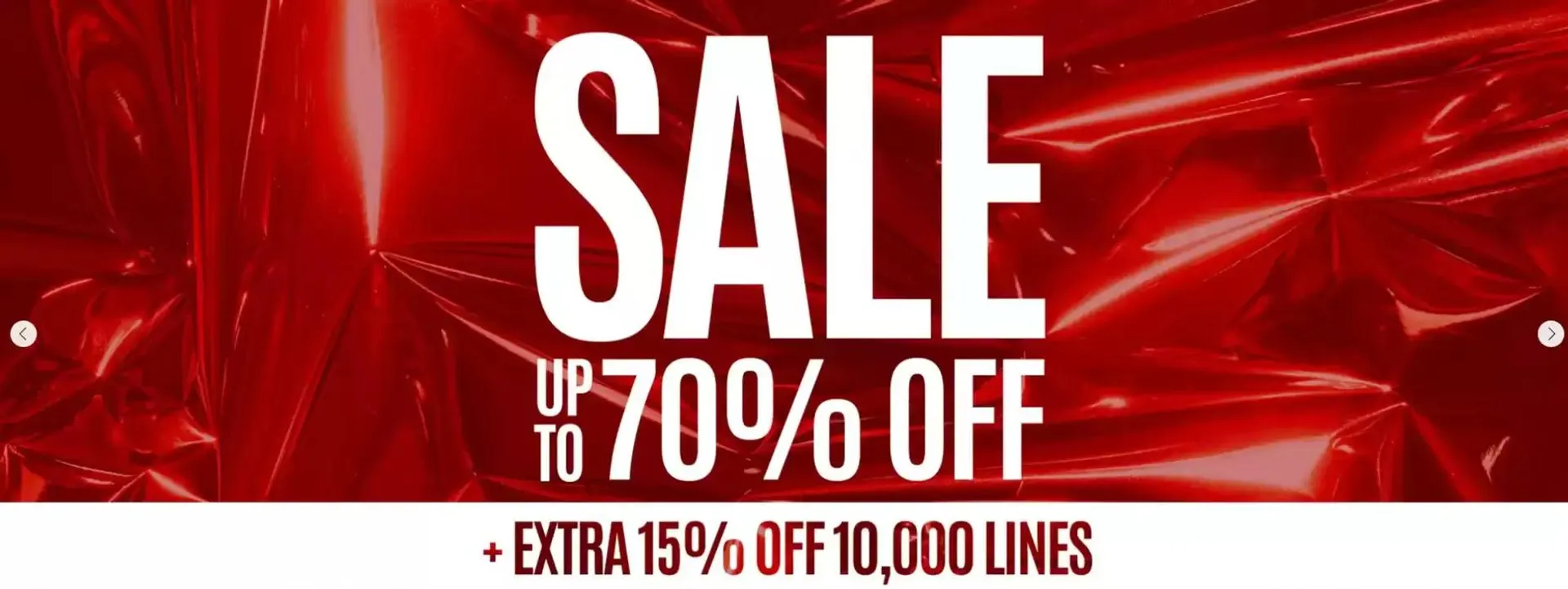 Sale Up To 70% Off  - 1