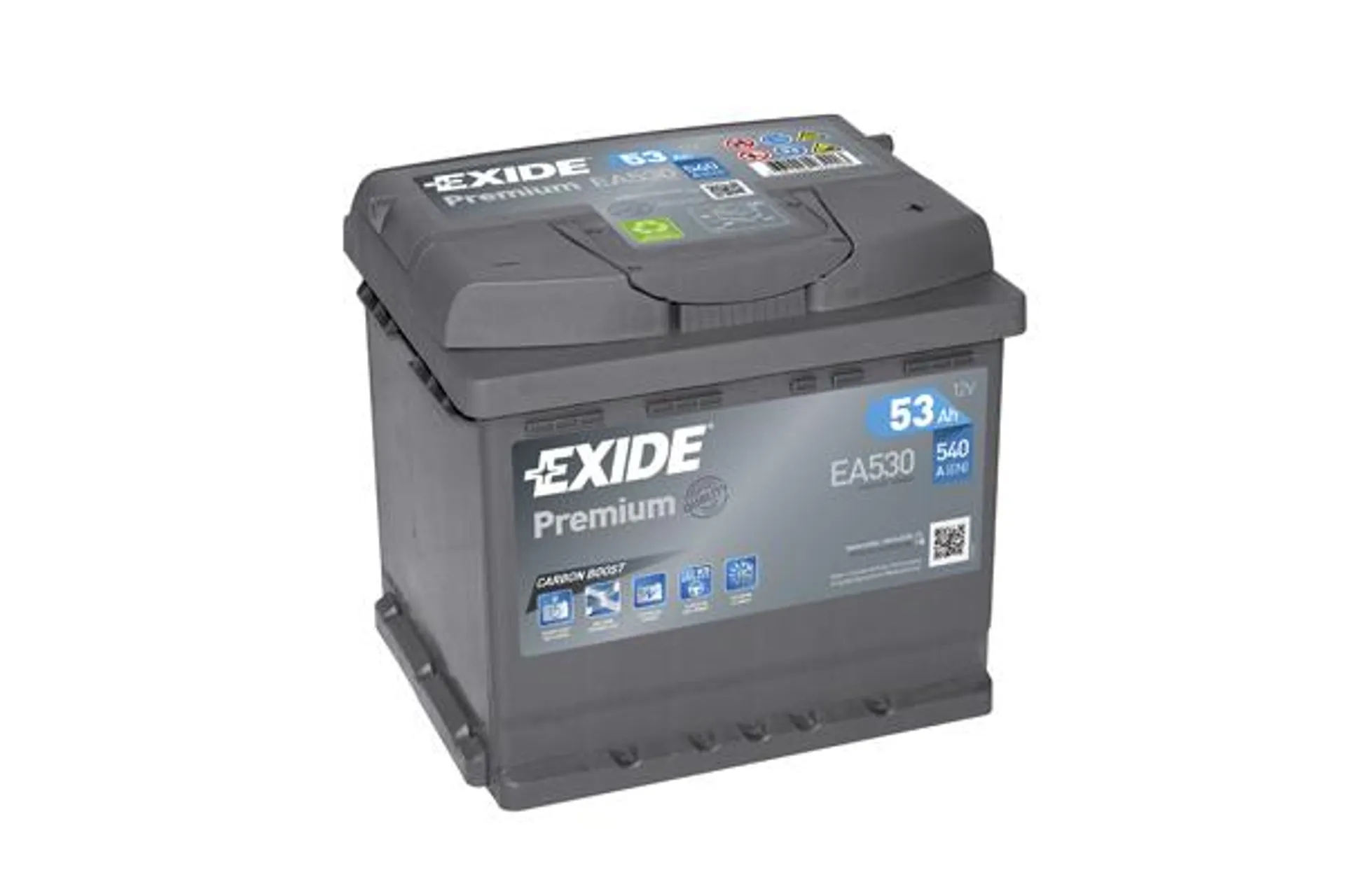 Exide 012 Car Battery (53Ah) - 5 Year Guarantee