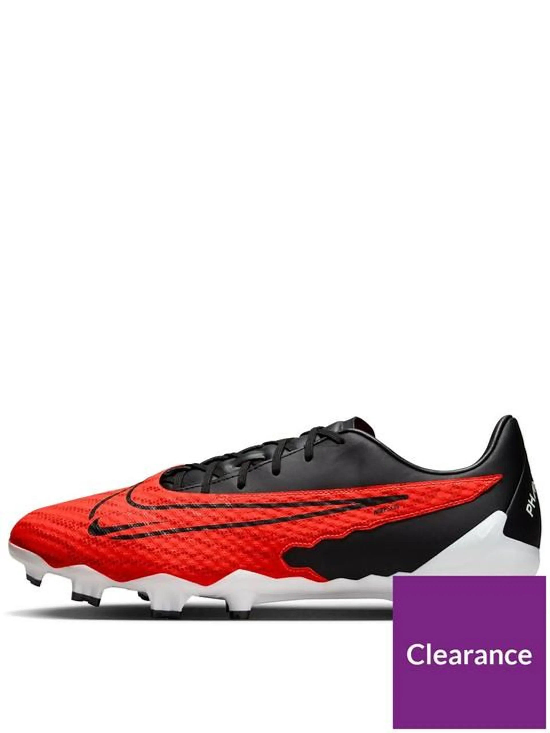 Mens Phantom Gt Academy Firm Ground Football Boot - Red